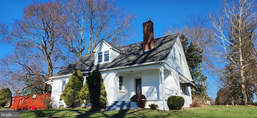 New Well and New Septic System have been completed and this home is ready for its New Owner! Adorable Cape Cod on the outskirts of the Village of Darlington.  Spacious 3/4 acre lot. Freshly painted exterior and deck. Detached 1-car garage. Paved Parking.  There is a bedroom with private bath and laundry closet with full-sized stacked washer and dryer on the main level.   The second level has 3 connecting rooms and a full bathroom with tub, only, PLUS a floored storage room which could easily be finished for additional living space.  Due to the floor plan of the second level and the limitations of the new septic system  this house must be described as 2 bedrooms and 2 baths, but there are, in fact, 3 (potentially 4) rooms on the second level PLUS a bathroom! The full basement is freshly painted with a transferable B-Dry Basement Waterproofing Certificate.  This home is ready for you to make it your own! See the MLS documents for detailed brochure, disclosures, new well yield and new septic system documents.