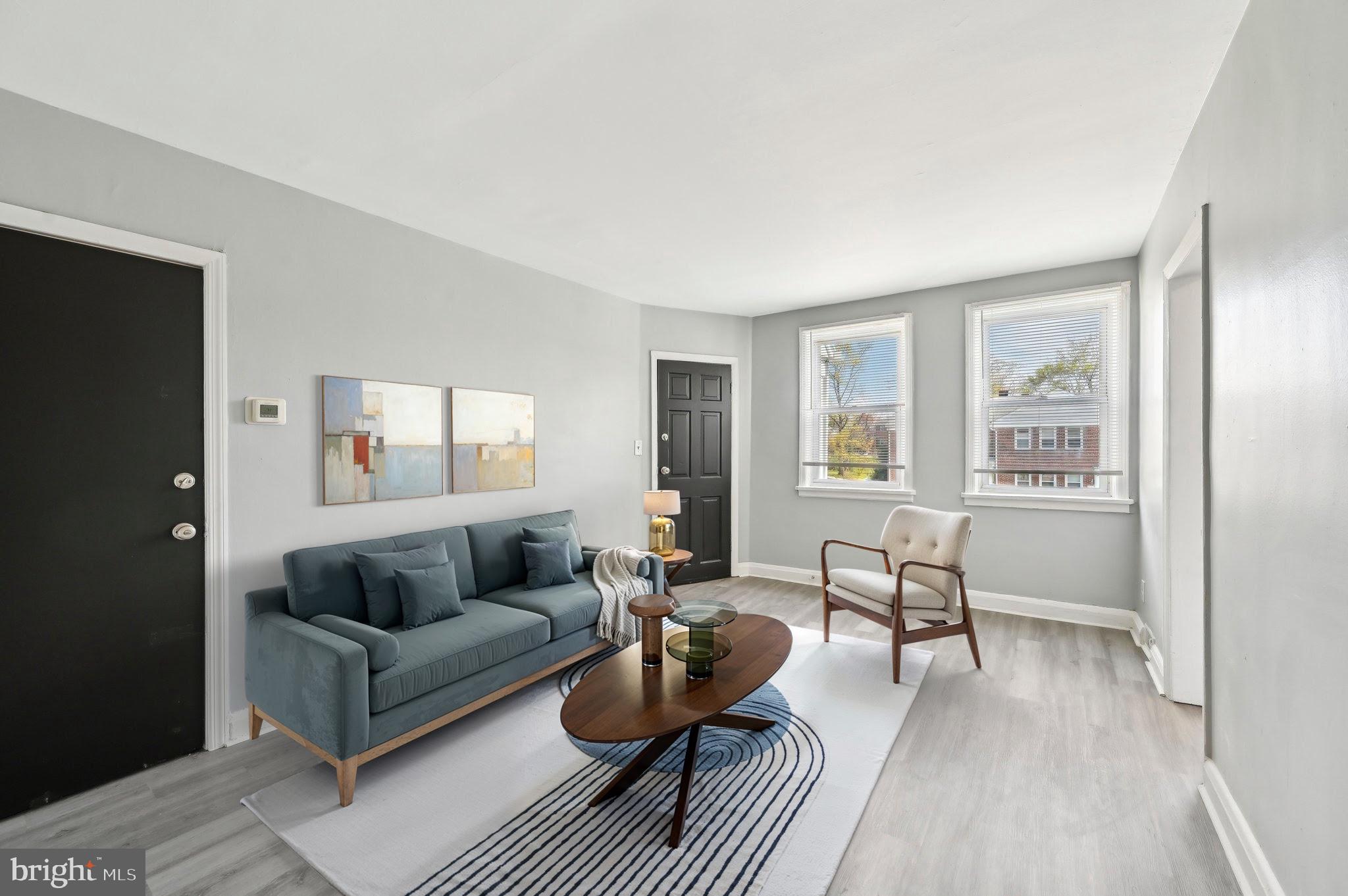 **Open House Rescheduled to 8/10 1-3pm**Here’s your chance to own this Impressive duplex that offers an immediate income stream! This well-maintained and recently updated two-unit property is perfect for investors or owner-occupants looking for rental income. This property features: Two separate units, each offering 2 bedrooms and 1 bathroom, A shared basement providing ample storage and laundry facilities. A tenant-occupied 2nd-floor unit ensuring immediate rental income! Recent updates throughout both units, enhancing comfort and style. Both units have the same floor plan layout and are updated with very similar finishes. Conveniently located near shopping, dining, and major commuter routes, this property is a fantastic opportunity to expand your real estate portfolio or enjoy multi-generational living with separate spaces. Don’t miss out on this versatile Baltimore investment property—schedule a showing today!