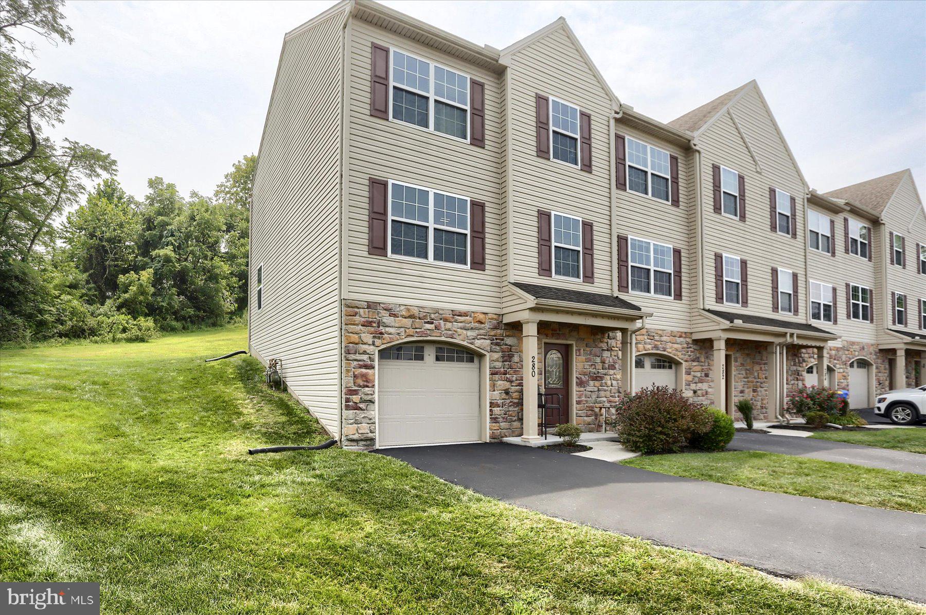Located in the desirable Weatherstone community in Fairview Township, York County, this spacious end-unit townhome with over 2,000 finished square feet offers comfort, versatility, and convenience in one of the area's most sought-after communities.
Featuring 3 bedrooms and 2.5 bathrooms, this well-maintained home boasts a large kitchen perfect for cooking and entertaining, as well as a comfortable living room and a main-level powder room for guests. The attached front-entry garage provides easy access into a generously sized foyer, which opens to an additional flex space—ideal for a home office, gym, or even a potential fourth bedroom to suit your lifestyle needs.
The home has also been equipped with a chairlift, offering enhanced accessibility for those with mobility challenges.
Enjoy peace of mind with a low monthly HOA fee of just $105, which covers lawn care, snow removal, common area maintenance, and even roof replacement—making for easy, maintenance-free living!
Conveniently located near shopping, dining, and major routes for an easy commute, this home is a perfect blend of functionality and value. Don’t miss your chance to live in this fantastic neighborhood!
**Professional Photographs will be uploaded on August 6, 2025.