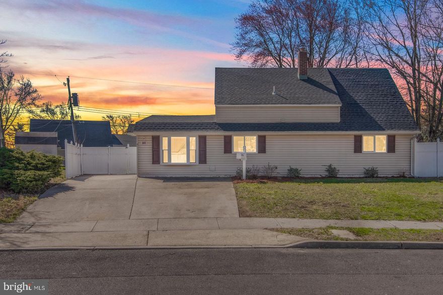 ***All offers due by  Tuesday at 12pm on 4/1/2025***Welcome to 90 Everturn Lane, a beautifully maintained and spacious 4-bedroom home located in the highly desirable Pennsbury School District. This home offers a perfect blend of comfort, style, and functionality, making it an ideal choice for families looking for space and convenience.

Step inside and be greeted by the stunning new luxury vinyl flooring that stretches throughout the main living areas, offering both elegance and durability. The home boasts a brand-new roof (installed in 2024), a newly installed sewer line (completed in February 2023), recently replaced carpets, and newer windows throughout, ensuring energy efficiency and a bright, airy feel.

The spacious floor plan includes four well-sized bedrooms with ample closet space, and an additional versatile room that can easily be transformed into a 5th bedroom, extra storage, or even a new bathroom—tailor it to your needs!

One of the highlights of this home is the amazing sunroom, a perfect spot for reading, relaxing, or enjoying a warm cup of coffee while soaking in the sunlight. It offers a peaceful retreat with a view of the outdoors.

For added convenience, this home comes complete with a washer and dryer, making laundry day a breeze.

Outside, you'll find a huge backyard, perfect for relaxing, entertaining, or creating your own outdoor oasis. The property also offers parking for up to 4 cars, plus convenient street parking for guests.

Nestled in a quiet park-like setting, this home provides a tranquil atmosphere while still being within close proximity to local amenities, making it the perfect retreat for modern living.

Don't miss the opportunity to own this wonderful home in an award-winning school district. Schedule your tour today and discover all that 90 Everturn Lane has to offer!