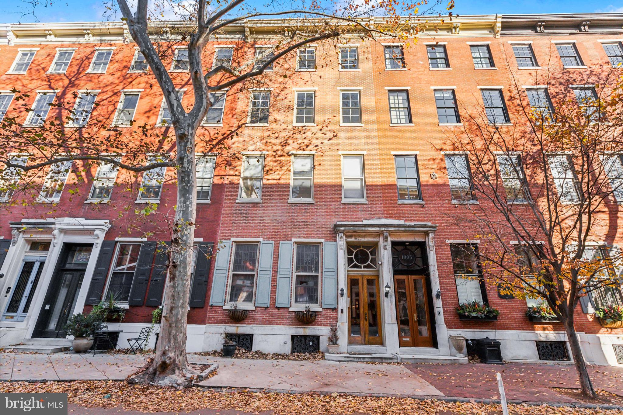 Philly CRE Advisors is thrilled to present 1807 Pine Street, a rare opportunity to own a high-end, value-add multi-family property located in the heart of Rittenhouse Square, Philadelphia’s most prestigious neighborhood. This historic mixed-use property seamlessly blends timeless elegance with modern potential, featuring original woodwork, intricate trim, and crown molding throughout. The property is currently configured with three exceptionally large residential units; each flooded with natural light through its expansive windows. The largest unit is a stunning 2-bedroom with a den and two bathrooms, boasting a private roof deck—an ideal space for outdoor relaxation or entertaining. One of the 1-bedroom, 1-bath apartments features its own private balcony, a rare and highly sought-after amenity, while the other 1-bedroom, 1-bath unit offers the same spacious layout and abundant natural light, making all units warm and inviting. Additionally, the property includes a commercial space that could potentially be converted into a large residential unit. A covered garage parking space at the rear of the property is a standout feature in Rittenhouse Square, where parking is at a premium. This amenity significantly enhances the property’s value and appeal for both tenants and owner-occupants alike. With over 5,000 sq ft (excluding the basement), this property presents an extraordinary value-add opportunity, whether through modernizing the existing units or converting the commercial space into a spacious residential apartment. The property is a prime candidate for transformation into a high-performing rental property or luxury condo development. Furthermore, 1807 Pine Street is located within the highly sought-after Albert M. Greenfield School catchment. For owner-occupant buyers, this means the opportunity to send their children to one of Philadelphia’s top-rated public schools, adding even greater long-term value to this exceptional property. Situated steps from Philadelphia’s finest dining, boutique shopping, and vibrant nightlife, 1807 Pine Street also offers convenient access to major highways (I-76 and I-676), public transportation, and the city’s renowned eds and meds institutions. Don’t miss the chance to own this premier Rittenhouse Square asset with exceptional development potential. Contact us today for more information!