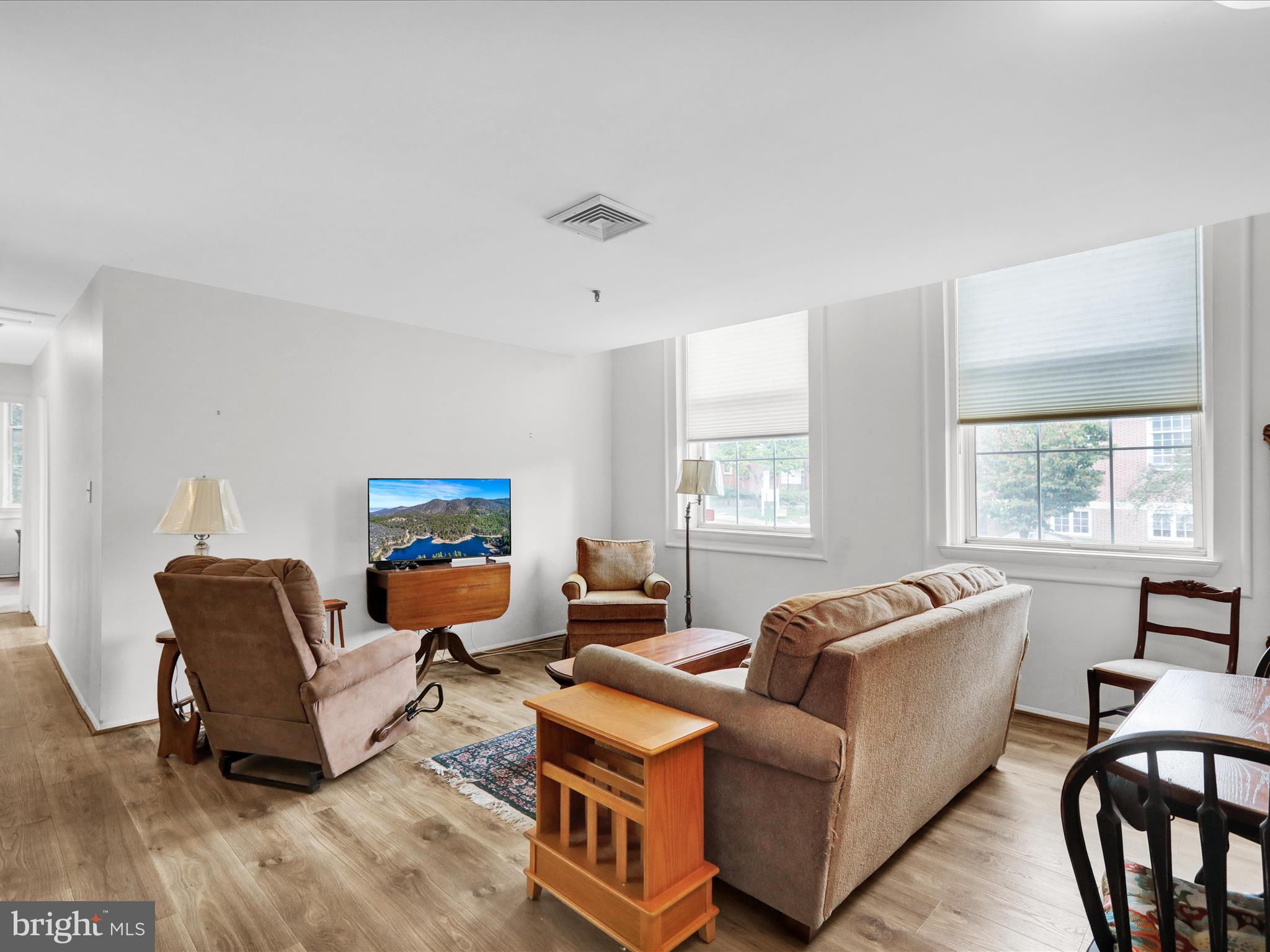 Location is everything and this condo in the historic Clock Towers has it all! One of only a few units situated at the end of the building provides an abundance of natural light from the large windows on multiple sides of this 1st floor unit. Spacious living room & dining area combo leads to 2 generously sized bedrooms and 2 full baths. Building amenities include community/party room, exercise room, outdoor patio, secured building access and numerous sitting areas throughout this time honored building, Step outside and it's just a short walk to your choice of restaurants, museums, art galleries, and everything downtown has to offer.