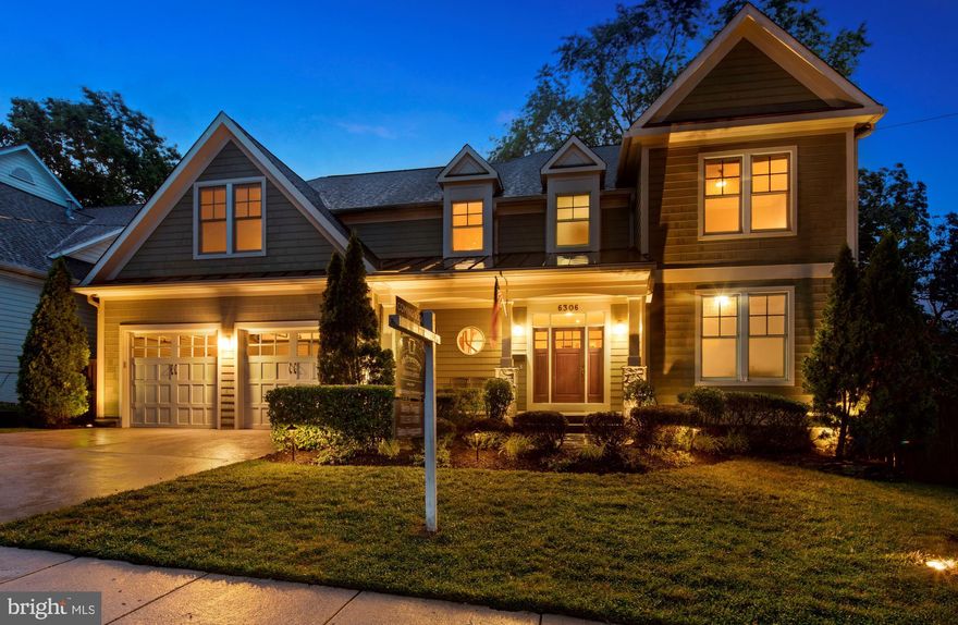 A contract has been accepted with contingencies.  Property is available to show and accept back up offers.  ***Over 6,000 square feet of custom designed space in this 5 bedroom 4.5 bath home with a 2 car garage and appealing flagstone patio. ***Located in the Nottingham, Williamsburg, Yorktown school district, this home is sited on a sought after street, and is walkable to the schools, Tuckahoe Park and Playground, Williamsburg Shopping Center, and the East Falls Church Metro Station.***Enter through a wide front porch to an inviting foyer and the open, airy home.  In addition to the traditional living room and dining room, the home offers a large private office, family room with vaulted ceiling,  and stone fireplace. The refreshed kitchen features crisp white cabinets, granite countertops, Viking appliances, and a breakfast area with built in cabinetry.*** Tucked off the kitchen is a powder room, closet, laundry room, and entry to the oversized two car garage-- so convenient for bringing packages directly into the home. The garage is equipped with epoxy flooring and a storage system that makes organizing easy.***Doors from the breakfast area lead to the refurbished deck and stairs to the level, fenced rear yard. An expansive flagstone  patio was added in 2015 and is surrounded by mature landscaping, enhanced by uplighting. The outdoor space is ideal for social distance entertaining. The yard also provides space for a swingset (which conveys), sports, and gardening. Lighting accents landscaping in the front yard of the home, too. ***Upstairs, the master suite includes a sitting area or second home office, spacious bedroom, two walk in closets with closet systems, and a soaking tub and double vanity in the private bathroom.***Dormered ceilings in the large second bedroom provide architectural interest, and this bedroom has an en suite bathroom and double door closet.  Two more large bedrooms share the hall bathroom with a double bowl vanity, and each bedroom has a walk in closet.  A linen closet is in the hall along with a clothes chute to the laundry room.***The walk out, daylight lower levels offers a large rec room with areas for play, media, music, school lessons, and relaxation. The sunny fifth bedroom and bathroom is ideal for an in law, au pair, or distance learning college student. A versatile bonus room may be used as a gym, another home office for Zoom calls, private guest space, or storage.***More storage is in the utility room.  With doors leading to the back yard, the home has excellent flow for entertaining and daily living.***Fresh paint, gleaming wood floors on two levels, and a refreshed kitchen make the home in desirable move-in condition .***An easy commute to Washington, Rosslyn-Ballston business corridor, two airports, Pentagon, the new National Landing at Crystal and Pentagon cities, Fort Myer/Henderson Hall, Army Readiness Center and Foreign Service Institute.  Biking and hiking trails are nearby along with the large Lee-Harrison Center's grocery stores, shops, restaurants, and services.  The home is just blocks to Nottingham Elementary School with playground and fields.  ***A spacious home in pristine condition and in an enviable location.****Floorplans under "Documents."