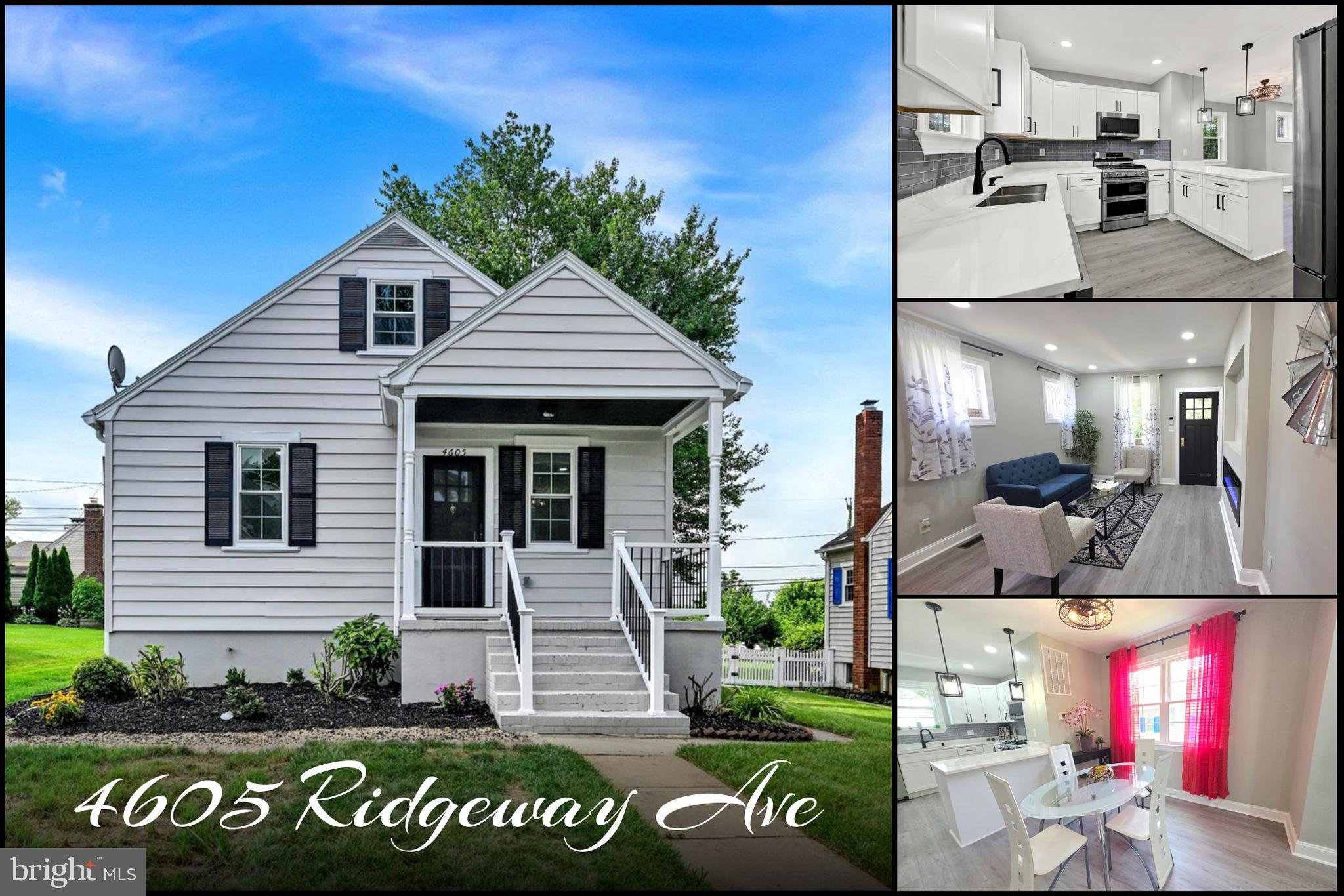 ** OPEN HOUSE 8/3 11-1 ** This beautifully updated detached Cape Cod blends vintage charm with modern luxury. Featuring 4 spacious bedrooms and 2 full baths, this home is both cozy and surprisingly expansive. Enjoy restored original details like decorative windows and solid-core wood doors alongside premium updates such as luxury vinyl plank flooring, recessed lighting, a Bluetooth-enabled chandelier, LED bathroom mirror, stainless steel appliances, and an electric fireplace. The finished basement with private rear entrance offers a versatile layout including an extra bedroom, full bath, kitchenette, living room, and dining space—perfect for entertaining or potential rental income. Additional highlights include a brand-new furnace and central A/C, new washer and dryer, ample storage, and off-street parking pad. Step outside to a huge, level backyard ideal for gatherings or relaxation. Nestled in a quiet, well-maintained neighborhood just minutes from I-695, White Marsh Mall, and major commuter routes—this home offers the perfect balance of convenience and tranquility. Don't miss this gem—schedule your showing today!