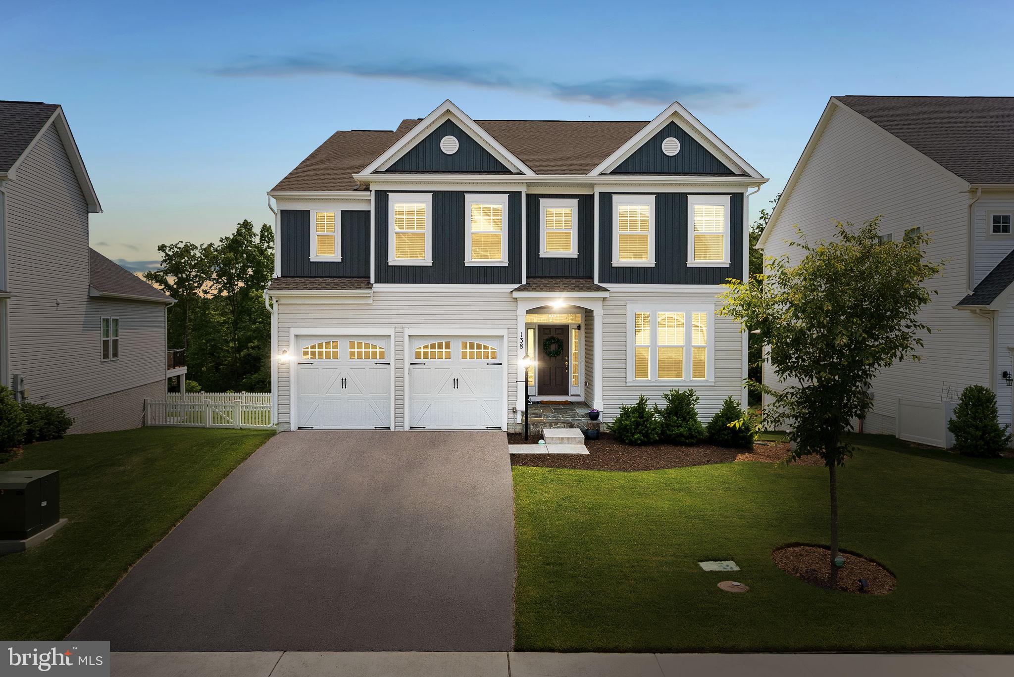 Welcome Home to Comfort, Space, and Style in Snowden Bridge
Back on the market—and better than ever! Why wait for new construction when you can move into this thoughtfully upgraded, like-new home in one of Frederick County’s most desirable communities?
Located at 138 Jewel Box Dr, this beautifully maintained 5-bedroom, 3.5-bathroom home offers over 4,700 square feet of inviting living space, perfect for those who love to entertain, relax, and spread out.
From the moment you enter, the bright, open layout and high-end finishes set the tone. The gourmet kitchen—complete with a large island, elegant cabinetry, and premium appliances—flows seamlessly into the main living area, making everyday life and special occasions effortless.
Upstairs, you'll find generously sized bedrooms, each with a walk-in closet, including a spacious primary suite retreat designed for relaxation. Need flexibility? The fully finished basement with 9-foot ceilings and extended bump-outs is ideal for a movie room, home gym, or guest suite.
Step outside to your private backyard oasis—a fenced-in space backing to trees with a lovely deck, perfect for outdoor dinners, playtime, or stargazing.
Thoughtful upgrades add extra comfort and ease:
Ring Alarm System
Eero WiFi extenders for whole-home connectivity
Rain Bird irrigation system
GE water softener
Gladiator garage storage system
All of this in Snowden Bridge, with resort-style amenities: pool, clubhouse, indoor sports complex, playgrounds, walking trails, and a dog park—all just steps away.
This home truly checks all the boxes.
Don't miss your second chance—schedule your private showing today and experience the perfect blend of space, comfort, and convenience.