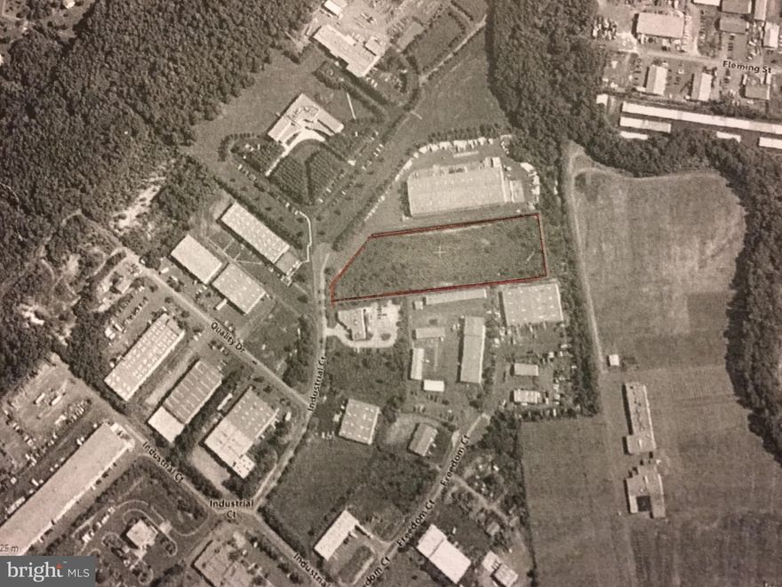 4.69 Acres of Industrial (I-1) zoned property, in the Four Mile Fork Industrial Park, to be sold with  Site Plan. Property is adjacent to ABC SUPPLY building on Industrial Ct. Call for plat.
