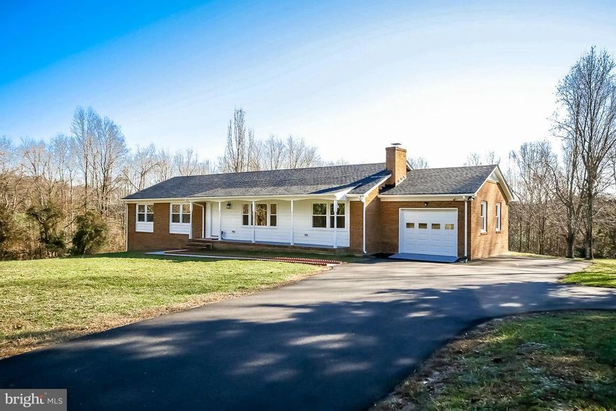 Fully renovated Home-Move-In Ready-No HOA-On 39+ Acres, Open Parcel with 1000+ ft road-frontage! You have to see this special property to believe it! Located in the heart of S. Stafford, this property offers amazing views, gentle rolling hills, privacy & serenity with the convenience of being near downtown F'burg, shopping, VRE & so much more! Fully renovated w/too many upgrades to list-MUST SEE!