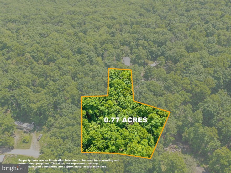 3 land lots totaling .77 acres westerly facing, with seasonal views of the Shenandoah Valley. These lots are just steps away from the Appalachian Trail. Class 1 Perc test not approved. Electric, public water utility, and Comcast Xfinity hookups are all available. The driveway is already in-place for access to the lots. The two outbuildings are not safe to enter but convey with the sale. The lots are located near the intersection with Hickory Nut Lane. Westridge Hills HOA has light restrictions and access to a private fishing pond. Being sold "As Is".