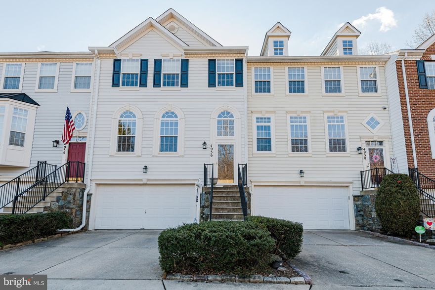 Absolutely beautiful townhouse located in sought after Norbeck Grove.  This beautiful home backs up  to Rock Creek Park with beautiful views!   Some of the many outstanding features include a 3 level bump out,  gleaming hardwood floors, new  luxurious carpet, spacious kitchen has a center island  with Corian countertops, brand new stainless steel appliances.  Walkout to deck  with beautiful views of Mother Nature! Spacious Master Bedroom with sitting room and huge walk in closet, Master Bathroom includes double sinks and large jetted tub.   2 car garage with ample parking in front of house.  Community Amenities include: Swimming Pool, Tennis Courts, Tot Lots and Walking Trails.