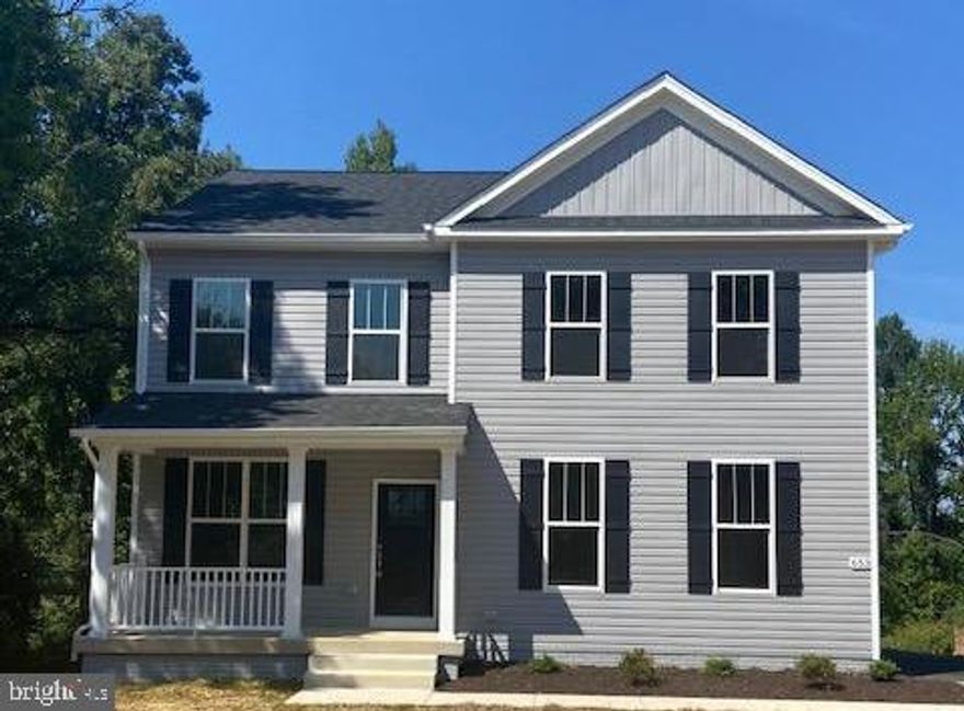 Available for immediate move in - Beautifully crafted and move-in ready, the award-winning REESE from Foundation Homes is a stunning Craftsman style Colonial home that This spacious and airy home features a sought-after practical floor plan, with a finished walk out basement.  This beautiful home sits on 1 acre and has public water and sewer.  Step inside this charming front porch and be greeted by an open floor plan that's perfect for entertaining. The flexible space with double French doors can be used as a formal dining room, living room, or home office. The powder room and spacious family room flow seamlessly into the gourmet kitchen, complete with an island that has room for seating.  Solid wood shaker style white cabinets, stainless steel appliances, granite counter tops, and a large under-mount sink make cooking a dream!  The main floor boasts 9-foot smooth ceilings and waterproof luxury vinyl tile, making it ideal for the family on the go.  Step outside and enjoy the fresh air and barbecue on your COMPOSITE deck.  The FINISHED basement provides lots of space to stretch out with a large recreation room and a full finished bathroom, complete with a practical unfinished storage area for your keepsakes and holiday boxes. Upstairs, you'll find all of the bedrooms, including the owner's suite with a huge walk-in closet, dual vanities, garden soaking tub, and a separate ceramic tile shower. The hall bath features another set of dual vanities, while a large linen closet and convenient laundry room make everyday living a breeze.  Located in the desirable south Stafford County area, it is convenient to GEICO, Quantico, Stafford, Fredericksburg, I-95, and only 10 minutes to Leeland Station  Park and Ride VRE.  This home has everything you're looking for!  Don't miss out on this incredible opportunity - the REESE won't be available for long! Act fast and make this dream home yours today.  ***Pictures in this listing are similar to the home.