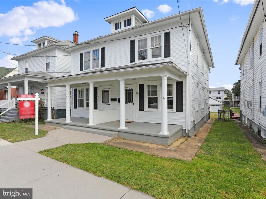 Investment Opportunity awaits at this home located in the city of Martinsburg.  This home features two ready to rent units that include 3 bedrooms and 1.5 baths.  Both units have been renovated and have new carpet and paint.  Each unit is roughly 1200 sq ft with two finished levels and an unfinished basement that offers ample storage.  Main level offers kitchen, spacious living room area, and  laundry.  Upstairs has three generous size rooms and full bath.  Step outside to the private fenced yard and one unit offers a deck to enjoy.  Don't wait this is a fantastic opportunity near all major commuter routes.
