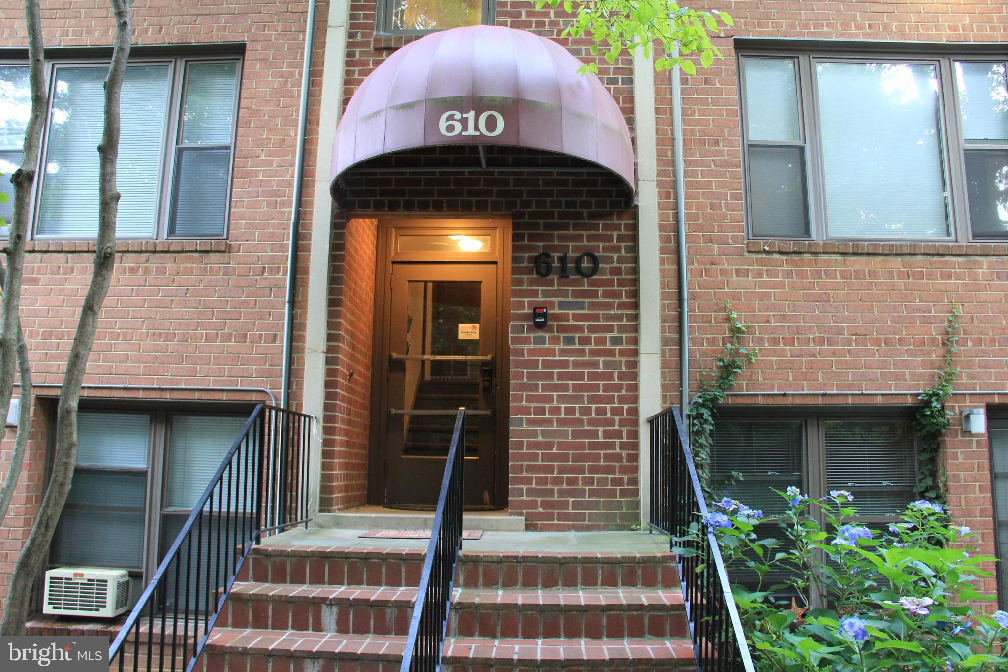 Rent controlled building where the rent includes all utilities except for a summer surcharge for the air conditioners. This unit is on the level which is a walk out to the front of the buildings and the patio there. It is not a basement unit. The living areas have porcelain tile and the unit includes a big walk in closet with clothes rods, shelves and compartments for shoes, books, etc. The requirements are NON-smokers ONLY, pets on a case by case basis, credit score of 625 or higher, income of $64,000 or more, no bankruptcies, good rental history, clean criminal record and no more than two people. Assigned parking is available for $60/month per space. If all these work for you, please call for a showing.