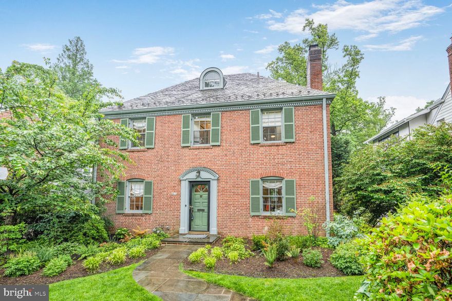 Tucked away on a quiet street in Barnaby Woods just steps from Pinehurst Parkway and the trails of Rock Creek Park, this beautifully updated 4-bedroom, 2.5-bath home offers the perfect balance of indoor comfort and outdoor connection.

Wake up with the seasons—sip your morning coffee or enjoy a slow breakfast on the elevated deck off the main level, surrounded by birdsong and tree-lined views from spring through fall. The expansive and deep 7,200 SF backyard is a rare find, with extensive hardscaping that’s perfect for everything from casual evenings around the grill to larger outdoor gatherings.

Inside, thoughtful updates complement classic details. A gas-powered wood-burning fireplace anchors the living room, while French doors open wide for seamless indoor/outdoor flow. The renovated kitchen is a showstopper, featuring white cabinetry, quartz countertops, artisan blue arabesque tile, stainless steel appliances including double wall ovens, and a wine fridge. The open-plan kitchen and dining area keep things casual, while still offering room to host on a larger scale.

Up just half a level, a sun-drenched family room with built-ins and its own deck overlooks the backyard, creating a cozy yet flexible space for reading, relaxing, or work-from-home days. Upstairs, the bathrooms have been luxuriously renovated with natural stone finishes, including marble and travertine.

The lower level is full of possibilities—an oversized rec room has served as a children’s playroom, home theater, fitness studio, and even a band practice space. Need more flexibility? The charming fourth level makes a great 4th bedroom, office, or creative hideaway. A one-car garage adds storage or secure parking to the mix.

Location-wise, it’s tough to beat: Visit Broad Branch Market for delicious prepared foods, stroll to Brookville Market, or hit the New Morning Farm farmers market in nearby Martin’s Additions. The Lafayette Park tennis courts and the shops and restaurants of the Connecticut Avenue corridor are also nearby, as are various commuter routes.  Welcome home!