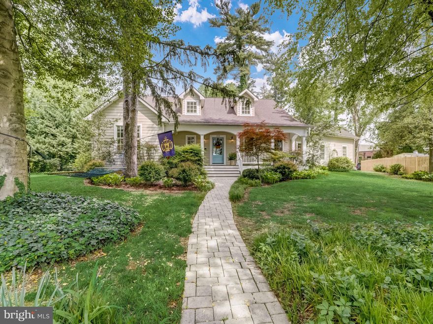 Nestled amidst the scenic beauty of Severna Park, this remarkable property stands as a testament to timeless charm and contemporary sophistication. Once the esteemed site of the Groundskeeper's house for the historic Linstead Mansion, this home seamlessly marries rich history with thoughtful modernity.
In 2006, a meticulous transformation took place, where the original 1856 structure gracefully made way for a custom-built residence that pays homage to its heritage while embracing the comforts of modern living. Preserving cherished relics such as a cornerstone, a window, a built-in bookshelf, and a cherry cabinet, the essence of the past echoes throughout the home, creating a captivating narrative of continuity and evolution.
From the outside, a quaint cape cod facade exudes charm and character, reminiscent of a bygone era. Yet, step inside, and you'll be greeted by a thoroughly modern, open-concept sanctuary. The main level surprises with a coveted Primary Suite, offering a retreat of unparalleled luxury and convenience.
With 5 bedrooms, 4 and a half baths, and over 4700 square feet of living space, every inch of this residence exudes warmth, elegance, and functionality. Ruby Birch hardwood floors add a touch of sophistication, while the open layout invites seamless flow and effortless entertaining.
Outside, the property boasts a serene ambiance, where a front picket gate welcomes pedestrians across from the picturesque Athletic Field of The Severn School. A rear 2-car garage, accessed from a private road at the end of Avondale Circle by the Elementary School, ensures convenience and privacy.
But the allure of this home extends beyond its walls. Located in coveted Olde Severna Park, residents enjoy access to award-winning schools, charming shops, and recreational amenities that define the quintessential Severna Park lifestyle.
Experience the best of both worlds - where the past meets the present in perfect harmony. Welcome to your forever home in Severna Park.