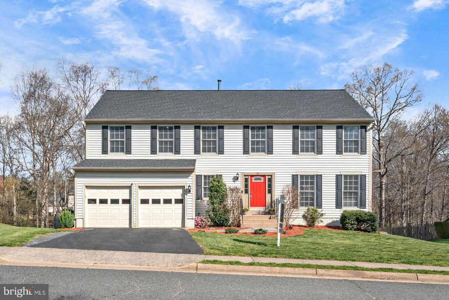 Don’t miss this freshly painted well maintained Colonial in Austin Ridge.  The main level welcomes you with a 2-story foyer, crown molding, formal living and dining rooms.  The updated kitchen has plenty of recessed lighting, granite counters, center island, stainless steel appliances with French door refrigerator, upgraded 5 burner gas range, pantry and kitchen nook with walkout to the deck.  There is a main level laundry and mud room with cabinets for additional storage.  The family room has a gas fireplace and is pre-wired for surround sound.  Upstairs you will find an expansive master bedroom suite with walk-in closet.  The light filled luxury master bath has a corner soaking tub and separate shower with frameless door. There are 3 additional large bedrooms with ceiling fans and full bath.  Head downstairs to the finished basement where you will find a rec room for additional entertaining, large full bath, storage room with workbench and walkout with brand new French doors to the stone patio and fenced backyard. Additional updates include exterior doors (2021), water heater (2020), roof (2018), siding (2018), gutters (2018), downspouts (2018), deck (2020), and wi-fi enabled garage door/openers.  For a complete list of updates view the features list in documents. The amenity filled community has so much to offer with pool, clubhouse, tennis courts, playgrounds, walking trails and is close to plenty of shopping and the new Publix. Make this your home today!