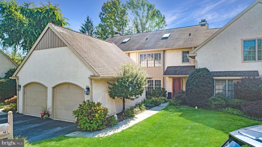 Turnkey and beautifully upgraded, 459 Chandlee Drive is ready for one lucky buyer.
Set in Berwyn’s Waynesbrooke East community, this spacious 4-bedroom, 3.5-bath, 3-story townhouse offers incredible pond and open space views.
From the flagstone walkway with landscape lighting to the covered front brick patio, every detail feels polished. Inside, limestone entry floors, custom woodwork, crown molding, and LED recessed lighting set the tone. Step down into the bright living/dining area with newer triple-pane front windows, privacy blinds, rich hardwood floors, custom bookcases, and detailed trim work.
The updated eat-in kitchen opens to a fireside family room, featuring newer appliances, white shaker cabinets, granite counters, tile backsplash, and a new island with trash/recycling pull-out and sliding microwave. Hardwood floors span the first and second levels, complemented by a newer refrigerator and dishwasher. Off the family room, a newer Anderson sliding glass door leads to the rear deck overlooking the pond and open space—ideal for dining al fresco.
Upstairs, the primary suite impresses with plantation shutters, ceiling fan, two custom closets, and a remodeled ensuite bath with walk-in shower, vanity area, and plenty of storage. Two more bedrooms with crown molding and ceiling fans share a hall bath. A laundry room with cabinets, sink, and extra storage is also on this level.
The third floor is a flexible private retreat—perfect as a bedroom, office, or Zoom room. It includes a newer full bath, newer carpeting, crown molding, enlarged closet, and new split HVAC system for year-round comfort.
Additional upgrades include a detached garage with newer wireless opener, newer glass entry door, interior wainscoting & fully lit staircase, designed with theatre-style lighting.
Waynesbrooke HOA covers exterior maintenance for a carefree lifestyle, plus this home boasts one of the best views in the neighborhood. Award-winning Tredyffrin-Easttown schools, close to shops, restaurants, Trader Joe’s, Whole Foods, Handel’s Homemade Ice cream and major commuter routes.



***Don't miss our exclusive website for this home, featuring a 3D Matterport tour, Virtual Reality Walkthrough, detailed floor plan, professional photography, aerial drone neighborhood footage. Note: Some photos have been digitally enhanced.***