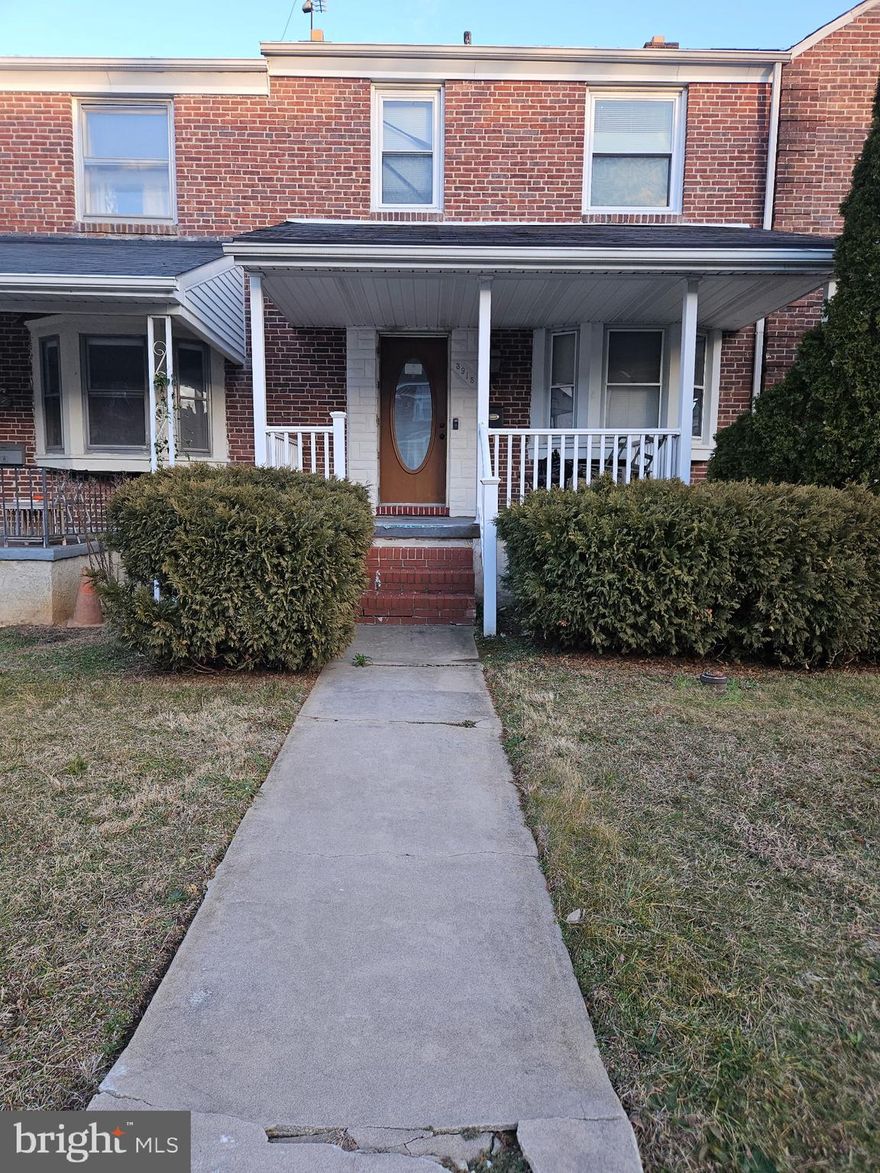 Estate Sale! Sold "as is". Great location and in good shape . 3 bedrooms 1.5 baths, wood floors throughout. Natural  gas heat with radiators, central A/C installed as well. Ready for quick closing.