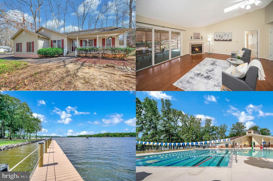 Nestled in the vibrant Lake of the Woods community, this well-kept home is perfect for gathering with family and friends, featuring a spacious covered and screened back porch, a charming farmer’s porch in the front, and a welcoming living room with a fireplace, cathedral ceiling, and skylights. Hardwood floors enhance the living and dining areas, while the side-entry two-car garage adds convenience. Ideal for golf lovers, water sports enthusiasts, or those simply seeking a peaceful outdoor retreat, residents enjoy access to a PGA golf course, equestrian trails and riding ring, a clubhouse deck for dining with sunset lake views, and a host of community events and clubs that foster lasting connections. With gated entrances and security patrols, peace of mind comes standard. Conveniently located in Locust Grove, this home offers easy access to shopping, dining, wineries, historic sites, and major commuter routes, making travel to surrounding areas effortless. Don’t miss out on this incredible opportunity—schedule a tour today and experience the perfect blend of nature, recreation, and community living!