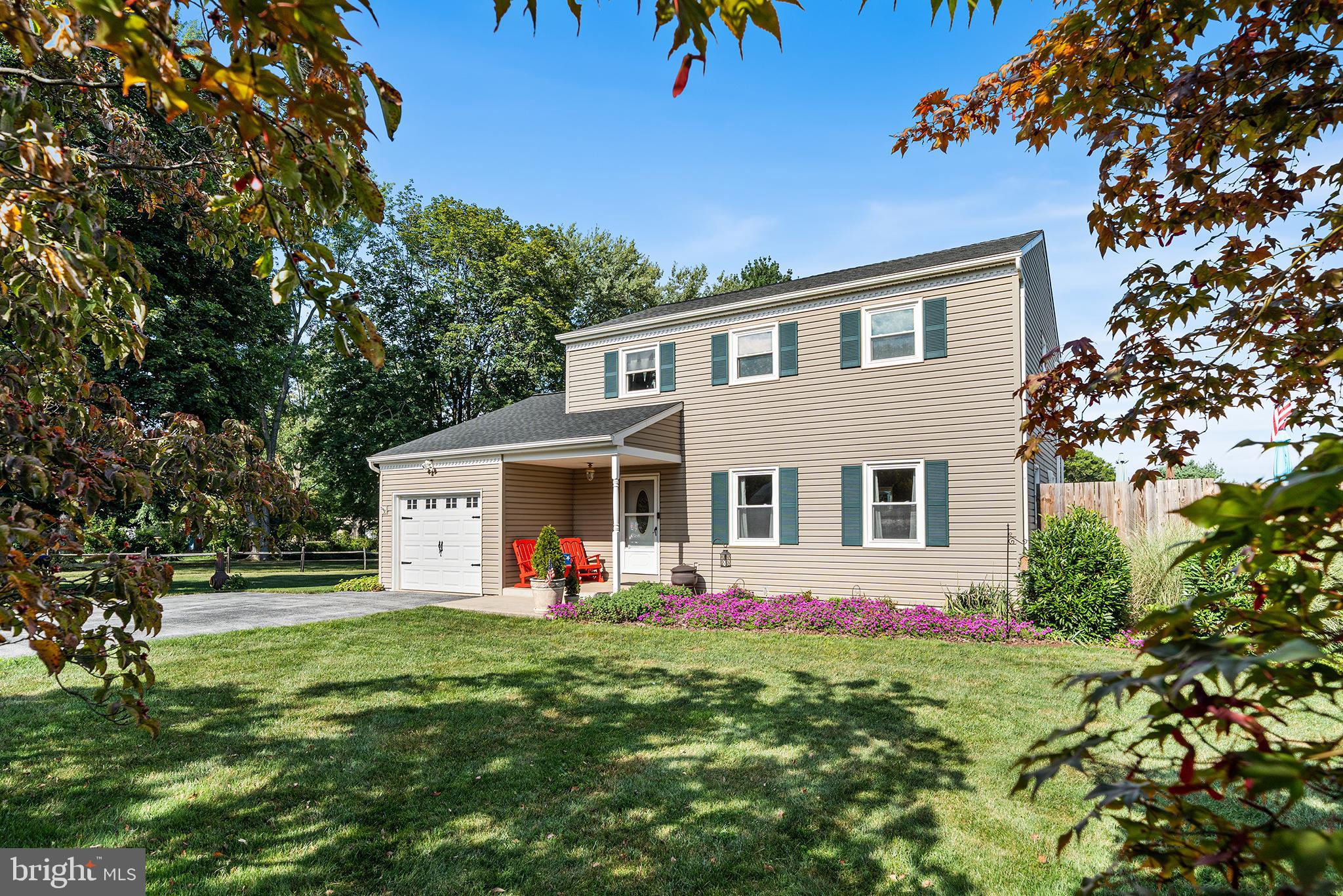 Welcome to 1 Somerset Drive in East Fallowfield Township – an immaculately kept 4-bedroom, 2.5-bath single-family home that blends style, comfort, and updates inside and out.
Step inside to find gleaming hardwood floors throughout and a bright, inviting layout. The main level offers both a formal living room and a comfortable family room with a cozy propane fireplace, giving you flexible spaces for entertaining, relaxing, or everyday living. At the heart of the home is the updated kitchen, perfect for meals and gatherings. Many upgrades throughout add modern convenience, including an energy-efficient mini-split system (in addition to oil baseboard heating) for year-round comfort.
Upstairs, you’ll find four spacious bedrooms, including a private en-suite retreat, ideal for rest and relaxation. The additional bedrooms and well-kept baths provide plenty of space for family, guests, or a home office.
The fun continues downstairs with a basement designed for kids, complete with painted floor games for hours of entertainment. Outside, the property truly shines with its flat corner lot and resort-style features. Summers are better by the above-ground pool surrounded by a sand “beach” area, giving you a backyard oasis that feels like a getaway. Host gatherings on the Trex deck or unwind year-round in the sun porch with hot tub. The home also includes a portable generator, adding extra peace of mind.
With a brand-new 50-year roof installed in 2025, this home combines comfort and lifestyle amenities for years to come. If you’ve been searching for a move-in ready home with space, upgrades, efficiency, and outdoor retreat, this is the one you’ve been waiting for!