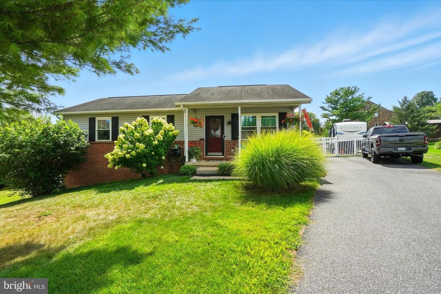 Nestled in the charming Shelleys Riverview community and the scenic Susquehanna River, this delightful ranch-style home with a new roof (coming soon) offers a perfect blend of comfort and functionality. With three bedrooms and a thoughtfully designed layout, this residence is ideal for creating lasting memories. Step inside to discover an inviting interior featuring luxury vinyl plank flooring and elegant crown moldings that enhance the warmth of the space. Enjoy cozy evenings by the gas fireplace in the living area, where natural light pours in through NEW double-pane insulated windows.  The heart of the home is the eat-in kitchen, complete with an island, perfect for casual dining or entertaining. The bathroom boasts a jetted tub and a beautiful tiled/stone walk-in shower with dual shower heads, providing a spa-like retreat. The fully finished basement adds valuable living space, featuring a family room, 1/2 bath and laundry room, workshop space and a walkout entrance to the 20X20 stone patio with fire pit and fenced in back yard, making it a versatile area for hobbies or relaxation.  Outside, the property shines with extensive hardscaping and beautifully landscaped front and rear yards, perfect for outdoor gatherings or quiet moments in nature. The front porch invites you to enjoy the serene cul-de-sac setting. With ample parking on the asphalt driveway and additional boat/RV storage, convenience is at your fingertips. With easy driving access to Harrisburg, Camp Hill, and York, plus abundant local parks and recreation nearby, this sweet spot offers the best of all worlds. Welcome home!