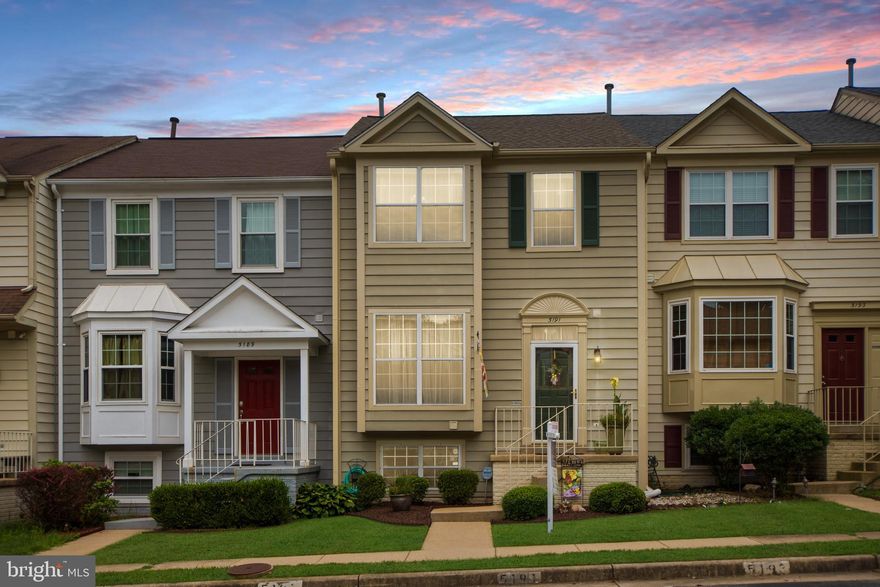 Wait no more! This fabulous townhome is ready to be your new home.  You will love pulling up to your beautifully landscaped front yard and welcoming entrance.  The lustrous hardwood floors will greet you as you enter the home and throughout the main level.  The eat-in kitchen offers granite counters and stainless steel appliances.  New carpet throughout the rest of the home . Freshly painted, new roof, new HVAC, new outdoor compressor, new sliding door in basement, refurbished deck, nicely landscaped fenced rear yard, large shed and more.  The seller spared no expense in making this home turnkey. You will love bright and open floor plan filled with lots of natural light on all levels.  Theres a bay window in the living area.  The bedrooms are spacious and open and the master bedroom offers vaulted ceilings. Enjoy entertaining or just hanging out in the walk-out basement.  The home is situated near shops, restaurants, schools, and so much more! Schedule your tour today before it's gone!