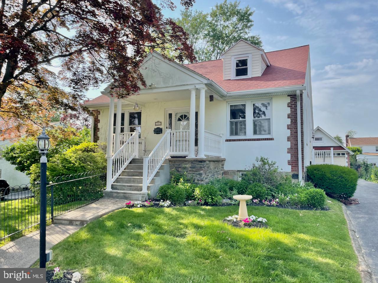 Welcome to 1442 Dorchester Road in the Manoa neighborhood of Havertown. Whether you’re looking for a duplex or a large single family home (3 to 5 bedrooms depending on 2nd floor use) on a beautiful 60' x 150' level lot, this property presents a unique opportunity with its suprisingly large 2nd floor 1 or 2 bedroom apartment that could be offered for rent or as additionally living space.
Walking up to the home you’ll notice the welcoming raised open front porch, as well as, the private driveway with an oversized 2 car detached garage w/ loft at the back of the property. Entering the first floor, you’ll notice the beautiful hardwood floors and a great floor plan starting with a large living room that leads into a large formal dining room. Further you’ll find a modern kitchen with loads of white cabinetry for great storage, granite counter tops, tile backsplash, recessed lighting, breakfast bar and built in desk space. Off the back of the kitchen you’ll find a mudroom space that leads to the back deck that overlooks the level, deep lot (150' deep). Back inside, a hallway leads to two good sized bedrooms and a full hall bath with separate tub and stall shower with tile surround. A door off the kitchen leads down to a large full basement that has 2 finished rooms, a full bath with stall shower, a laundry area, and large unfinished storage space that includes all the utilities.
A door from the second back bedroom gives access to the stairway and separate exit. This allows for a private entrance for the second floor if desired. The 2nd floor was remodeled in 2019 and includes a 1 bedroom, living room & dining room space, small kitchen and full bath with shower. Additionally, the second floor has an all in one washer & dryer, as well as, a separate electrical service from the first floor, allowing the tenant to pay for electric and hot water. The home heats off of a common oil burner, however does have separate hot water tanks for both units. Other features include a new roof (2024), central air (split system) for the 1st floor, replacement windows throughout and 200 amp electric.
Keep in mind that the 2nd floor could be modified into as many as 3 bedrooms, should you plan to make it part of the primary home. The staircase to the 2nd floor is accessible by the first floor back bedroom if needed.
Located minutes from shops and restaurants at Manoa Shopping Center, schools (including Lynnewood Elementary School a couple blocks away), public parks (Paddock & Bailey Parks), the Pennsy Trail, Havertown YMCA and everything Havertown. Also, easy access to Rt 3 (West Chester Pike) and the Blue Route (rt 476). Don’t miss this great opportunity to own in Havertown!