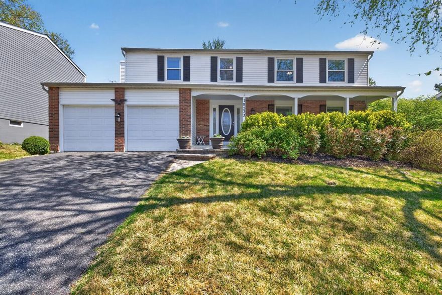 Discover the perfect blend of comfort and privacy in this beautifully updated Colonial, nestled on a serene lot backing to mature trees in Gunners View with NO HOA! This home welcomes you with an inviting open floor plan and the warmth of a fireplace. The heart of the home is the updated kitchen (2026), featuring granite countertops, freshly painted cabinets, stainless steel appliances, and a center island, perfect for casual meals or gathering. The main level includes durable LVP flooring (2023) throughout and 3 newer windows (2018).

The upper level offers four spacious bedrooms, all featuring newly installed LVP flooring (2026) and 6 updated windows (2018). The primary suite serves as a peaceful retreat with an upgraded ensuite bath, while the additional bedrooms provide ample space and privacy. Unwind after a long day in one of the two Jacuzzi jetted tubs the home offers. The updated essential systems offer peace of mind with a newer HVAC (2019) and a brand-new Hot Water Heater (2026). Majority of the windows were replaced in 2014 and 2018. The home also benefits from a Tesla Power Purchase Agreement (2014) for solar energy, providing an eco-friendly footprint.

Outdoor living is a highlight of this property. Enjoy quiet mornings or summer barbecues on the expansive deck, professionally refinished in 2026, which overlooks a meticulously landscaped fenced yard and a peaceful, treed backdrop. The upgraded paver patio leads to a finished walk-out basement with a wet bar, providing versatile bonus space for a home office, gym, media room, game room, or recreation area. This home is move-in ready and conveniently situated near local parks, I-270, restaurants, shops, Department of Energy (D.O.E.), and public transit. Enjoy the benefits of no HOA fees, and the added value of eco-friendly solar, schedule your private tour today!