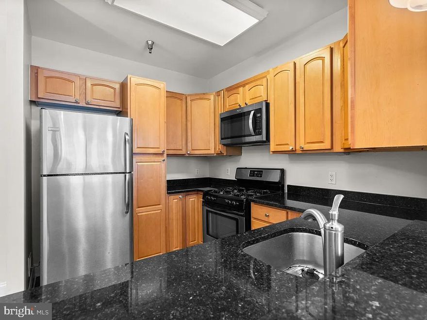 The Ultimate Urban Retreat Freshly Updated & Perfectly Positioned in the Rockville Town center Experience the energy of "Village-style" living with the luxury of a modern home. Whether you're looking for a seamless commuting or seeking a town center lifestyle community, this stunning one-bedroom residence at the Palladian is your rare opportunity to own a "like-new" gem in the heart of Rockville Town Square. Why You’ll Love It: Designer Finishes: Step onto brand-new oak plank hardwood floors that flow through a bright, open space finished with a sophisticated new eggshell sheen. Chef’s Kitchen: Entertain with ease in a gourmet kitchen featuring granite countertops and premium stainless steel appliances—including a recent addition of a dishwasher. Stress-Free Lifestyle: Enjoy the convenience of in-unit laundry, and a dedicated, secure underground parking space with elevator access directly to your floor. Premier Amenities: Start your day at the on-site fitness room, spend your weekends at the pool side or host friends in the elegant party room with free WIFI. The Location: Everything is at your doorstep. Buy groceries at the brand-new Trader Joe's, catch a movie at Regal Cinemas, grab a coffee or bubble tea, or enjoy international homey meal —all at your doorstep. With the Rockville Metro and I-270 just minutes away, the entire DMV is within easy reach.