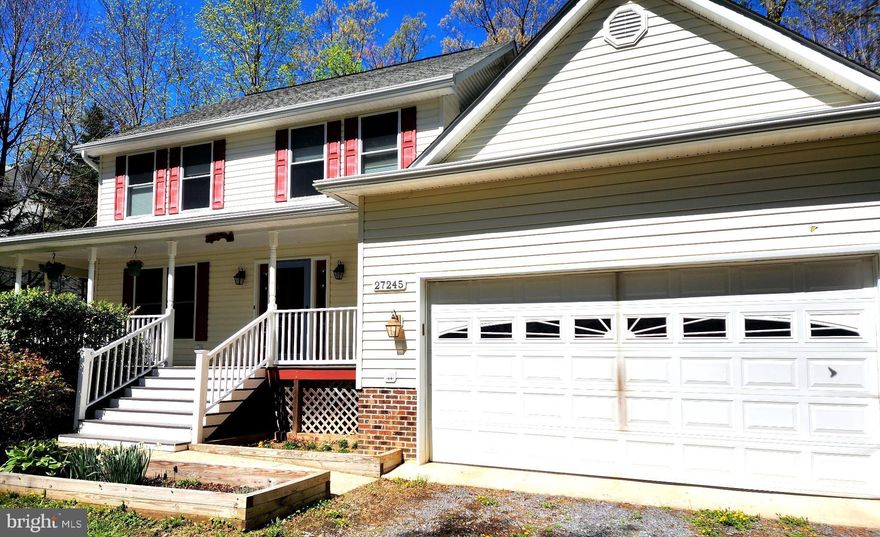 Seller is open to strong offers and will consider closing cost assistance. Discover the lifestyle you’ve been waiting for at 27245 Cat Creek Rd, a water-oriented Colonial offering tidal waterfront access and your own private pier on Cat Creek just off the Patuxent River. Set on a peaceful one-acre lot, this property blends space, comfort, and nature in a way that’s hard to find. A scenic walking path leads to the water’s edge where the view from the pier opens to the beauty of the creek—perfect for kayaking, fishing, wildlife watching, or simply relaxing and enjoying the surroundings. Outdoor living is exceptional, featuring composite decking, a covered patio, gazebo-style grilling and gathering area, and a spacious yard ideal for entertaining or quiet evenings, along with multiple storage sheds for tools, equipment, and recreational gear.Inside, the home offers 4 bedrooms, 2.5 baths, hardwood floors, and a layout designed for both everyday living and flexibility. The main level features a bright foyer, formal living room, dedicated home office, separate dining room, and a spacious family room with gas fireplace. The kitchen is well-appointed with stainless appliances, tiled flooring, pantry, abundant cabinetry, and a built-in desk overlooking the main living space, while the sunroom just off the rear fills the home with natural light. Upstairs, the primary suite includes tray ceilings, blackout blinds, a walk-in closet, and an ensuite bath with dual vanities and an oversized shower with dual shower heads. Three additional bedrooms, a full bath with dual vanities, and upper-level laundry provide both space and convenience.
The basement is already drywalled and ready for your finishing touches, offering a true blank canvas for a large recreation room, additional living space, bedrooms, media room, or home gym. Ideally located with access to Routes 235, 5, and 4, this home offers a convenient commute to NAS Patuxent River, Joint Base Andrews, Joint Base Anacostia-Bolling, and major employment centers including Waldorf, Prince Frederick, Solomons, Lexington Park, and the Washington, DC metro area.