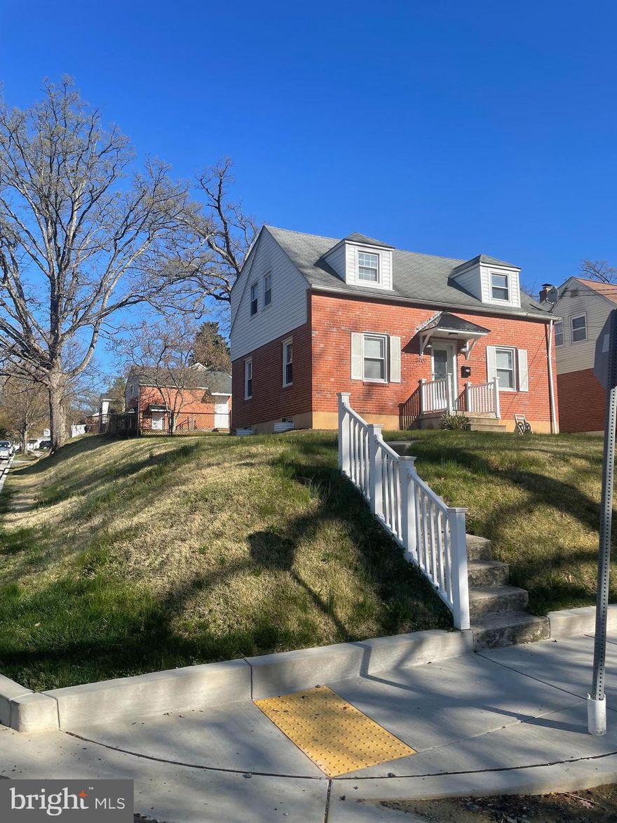 Detached home available in the Gwynn Oak community. Close proximity to transportation ample parking and lots of yard space for  play, entertaining, and gardening activities. This charming cozy home features 3 bdrms with a modern kitchen. The bay windows bring s in natural sunlight while the screened in porch on the rear is great for a cool breeze or sulking in the sun. The main floor houses the dining area as well as the living  room area . The main steps lead to the upper level of the home which houses 3 individual bedrooms and 1 bath. 
On the lower level the basement area is carpeted with a laundry room in the rear. There is a walk out from the laundry room into the fenced-in the backyard.Also in the rear is a separate 2 car garage covered or concealed. 

Bonus feature****** There is an unfinished loft space in the garage for more storage!

This home is a gem. Do not miss out on this opportunity!
