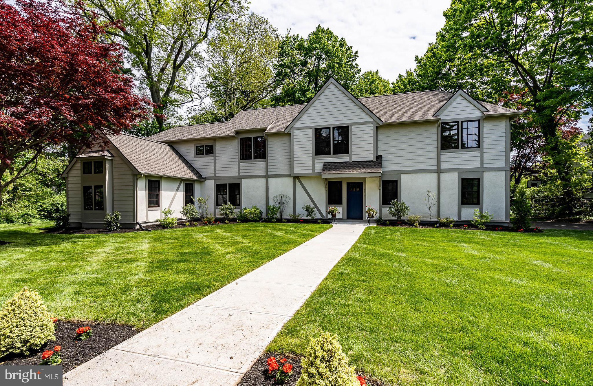 You don t want to miss this rare opportunity to buy a custom-built home with almost 4,000 sq feet of luxury living in quaint English Village. Located in the Lower Merion school district, this home was built and designed by Rudloff Custom Builders, one of the Main Line s highly regarded builders. This home offers an innovative open floor plan designed for today s lifestyle. The state-of-the-art custom kitchen boasts a gorgeous 10 ft. granite island with seating, 6 burner Jen Air gas range, Wolf hood, subway tile backsplash and entrance to backyard patio. An expansive great room and dining room offer ample space for entertaining. Beautiful reclaimed red oak hardwood floors can be found throughout the first floor and second floor landing. The family room features a gas fireplace, cathedral ceiling and large widows. There is a very private first floor office with custom cabinetry with leaded glass, two car garage, powder room and generous mud room with cubbies can also be found. Upstairs find the master suite with walk in closet/dressing room with custom cabinetry, master bath with double sinks, marble top, and linen closet. The spacious laundry room boasts custom leaded glass cabinets and a service sink. There are three more sizeable bedrooms, two of which share a tastefully appointed Jack and Jill bath and an additional generous hall bath. There is also a partial basement which is just waiting for your finishing touches. Built and constructed with the finest of materials and conforming to the newest and latest energy conservation code, the exterior is maintenance free Hardi board, and historically accurate Anderson windows! Quality construction and design in a great neighborhood with an easy commute to Center City all the finest the Main Line has to offer. Walk-to Whole Foods, Suburban Square, Trains, Narberth! CHOICE ZONE for Lower Merion or Harriton High Schools. Click or copy and paste this link to view 3D Tour! https://my.matterport.com/show/?m=cz3xxAscCzS&play=1&ts=3