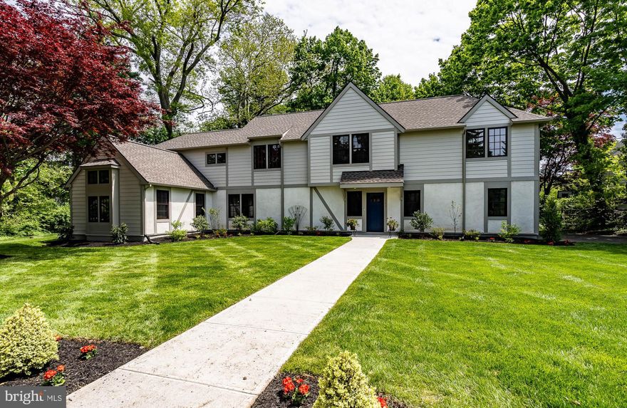 You don t want to miss this rare opportunity to buy a custom-built home with almost 4,000 sq feet of luxury living in quaint English Village.  Located in the Lower Merion school district, this home was built and designed by Rudloff Custom Builders, one of the Main Line s highly regarded builders. This home offers an innovative open floor plan designed for today s lifestyle.  The state-of-the-art custom kitchen boasts a gorgeous 10 ft. granite island with seating, 6 burner Jen Air gas range, Wolf hood, subway tile backsplash and entrance to backyard patio.  An expansive great room and dining room offer ample space for entertaining.  Beautiful reclaimed red oak hardwood floors can be found throughout the first floor and second floor landing. The family room features a gas fireplace, cathedral ceiling and large widows. There is a very private first floor office with custom cabinetry with leaded glass, two car garage, powder room and generous mud room with cubbies can also be found. Upstairs find the master suite with walk in closet/dressing room with custom cabinetry, master bath with double sinks, marble top, and linen closet.  The spacious laundry room boasts custom leaded glass cabinets and a service sink.  There are three more sizeable bedrooms, two of which share a tastefully appointed Jack and Jill bath and an additional generous hall bath.  There is also a partial basement which is just waiting for your finishing touches.  Built and constructed with the finest of materials and conforming to the newest and latest energy conservation code, the exterior is maintenance free Hardi board, and historically accurate Anderson windows! Quality construction and design in a great neighborhood with an easy commute to Center City   all the finest the Main Line has to offer. Walk-to Whole Foods, Suburban Square, Trains, Narberth! CHOICE ZONE for Lower Merion or Harriton High Schools. Click or copy and paste this link to view 3D Tour!    https://my.matterport.com/show/?m=cz3xxAscCzS&play=1&ts=3