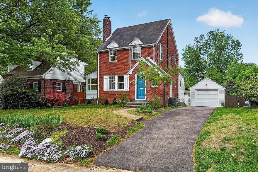 Storybook colonial in move-in ready condition, beautifully sited on a level lot along one of the prettiest and widest streets in sought-after North Barcroft. This timeless home blends classic charm with thoughtful updates throughout. The remodeled kitchen features granite countertops, a breakfast bar, and opens seamlessly to the dining room—ideal for everyday living and entertaining. Spacious living room with a wood-burning fireplace and an enclosed porch just beyond, perfect for relaxing year-round. A rear addition expands the main level with a welcoming family room plus a private office with custom built-in shelving. Upper level offers a generous primary suite and secondary bedroom. Full basement with laundry area offers abundant storage and future potential. Detached garage, rear patio, and fenced backyard complete the setting.  Ideally located in the coveted Barcroft community, this home offers a peaceful neighborhood feel with exceptional convenience to Route 50, George Mason Drive, and Columbia Pike. Barcroft is one of Arlington’s hidden gems, known for its tree-lined streets, strong sense of community, and the historic Barcroft Community House. Enjoy close proximity to parks, trails, shopping, dining, grocery stores, Washington, D.C., The Pentagon, Ronald Reagan Washington National Airport, and Amazon. A rare opportunity in one of Arlington’s most desirable neighborhoods.