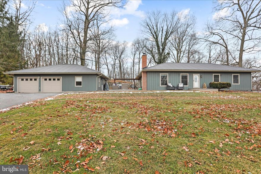 Welcome home to this cozy and versatile 3-bedroom, 2-bath property nestled on over an acre in a peaceful country setting!! Step inside to a cozy living room that connects to the recently remodeled kitchen —perfect for everyday living and easy entertaining. Just off the main space, you'll find a bright sunroom that offers endless possibilities as a second living room, home office, or even an additional bedroom!

Outside is where this property truly stands out—an oversized detached two-car garage that is commercially zoned and separately metered for electric. Formerly used as a hair salon, this space includes a half bathroom and small kitchen area with a sink, making it ideal for a salon, photography studio, home gym, workshop, or small business. Between the home and garage, enjoy a shared outdoor entertainment area perfect for relaxing or hosting guests.

With its functional layout, unique commercial opportunity, and beautiful rural backdrop, this property offers comfort, flexibility, and practicality. A rare find with endless possibilities!!