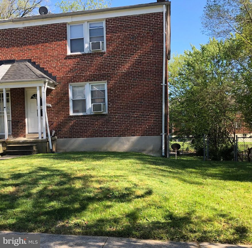 GREAT INVESTMENT! Very well maintained Row House Duplex corner lot that includes 2 units (Lower and Upper), that is within walking distance of several bus stops and shopping plazas. Both units are 2bed/1bath, separately metered, and currently occupied renting for $875 and $900 each for a total of $1,775 a month! The current tenants are great long term tenants and would like to stay in the property. Both currently have one year leases in place. The downstairs tenant is in year 3, after renewing their lease in August. The upstairs tenant is currently in year 4 after renewing their lease in September. Tenants are paying all utilities. 48 hours notice is required to view the property due to the tenants. This property is being sold AS-IS. Unfinished shared basement with a shared storage area with an individual washer and dryer for each unit (2 washer / 2 dryers in basement).