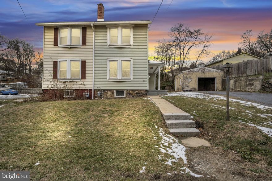 Welcome to 205 Susquehanna Ave—this charming 3-bedroom, 1-bath semi-attached home offers just the right amount of space, comfort, and convenience to make your everyday life a little easier (and a lot more enjoyable)!

Step inside to freshly painted walls, easy-to-clean laminate flooring, and a bright kitchen featuring wood cabinets, gas cooking (yes, gas!), and direct access to your private backyard—perfect for summer cookouts or morning coffee. The layout includes a convenient first-floor bedroom, offering flexibility for guests, a home office, or easy single-level living if needed. The full bathroom features a stylish tiled surround with a mosaic accent and open shelving that’s both functional and cute. Upstairs, a decorative interior window adds just a little extra charm to the hallway. Plus, with gas forced-air heat, you’ll stay cozy all year round.

Outside, you’ll love the spacious yard that offers plenty of room to relax or play, a covered front porch for people-watching or unwinding, and a sturdy ground-level deck that’s ready for your outdoor furniture. The long driveway gives you tons of off-street parking and leads to a detached garage—ideal for storage, weekend projects, or your next hobby.

And the location? You're less than 10 minutes from downtown Harrisburg and just around the corner from local favorites like Jigsy’s Brewpub (hello, pizza!) and Olympic Skating Center. Groceries, pharmacies, parks, and East Pennsboro schools are all nearby, making this spot as practical as it is welcoming.

Whether you're looking for your first home or your next chapter, 205 Susquehanna Ave is a solid place to land. Come take a look!