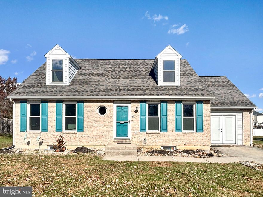 Welcome to 533 Janvier Drive in the desirable Middletown area! This well-maintained Cape Cod style home features 3 spacious bedrooms and 2 bathrooms. Inside is an inviting, open and functional layout with abundant natural light throughout, stainless steel kitchen appliances, quartz countertops with an extra large deep sink and a 36” cabinet space perfect for modern everyday living. Enjoy cozy evenings in the homely living area or entertain guests on the well cared for expansive deck with a gazebo overlooking a fully fenced in backyard—ideal for children play areas, pets and gatherings. The first floor also includes a spacious primary suite with two closets and private bath, perfect for the buyer who wants to avoid stairs or for multigenerational families. There is also an upgraded natural hardwood click-lock flooring throughout the first floor. The second floor has two additional bedrooms and a full hall bath. The unfinished pre framed basement is a blank slate that could be finished as extra space for recreation, a home office, or storage. Updates include upgraded architectural shingles roof – 2023, Windows with lifetime warranty – 2024, Radon Mitigation System. This home is perfectly tucked away in a quiet and picturesque neighborhood yet just minutes away from Middletown restaurants, shopping, parks and top rated Appo schools.  Include this on your tour today!