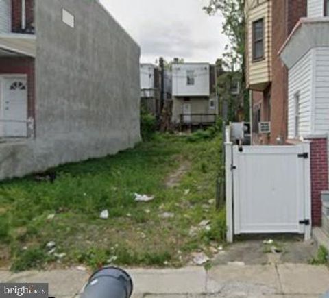 Vacant Land For Sale - 4835 N Camac Street<br/> PHILADELPHIA, PA 19141