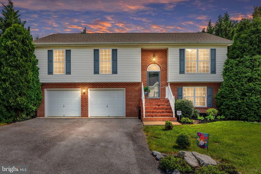 This immaculate home in Dry Run Commons will WOW you from the moment you step through the door!  Every inch has been cared for and if you are looking for Pride of Ownership, this is it!   New Roof - 2019, New Gas Furnace - 2020, New AC fan - 2022, New Refrigerator - 2020, and so much more.   Even the garage is a show stopper with vinyl floor covering and passive radon system already in place.   You will love entertaining in the open and social kitchen and dining space, or move the fun outside to the large deck.  And weather will be no problem with the retractable awning.  Oh, and talk about privacy!  Large, Mature trees will give you privacy in the backyard on your wonderful corner lot.  And YES, the home looks just like the pictures - Actually, it is even better in person!  Stop Scrolling, and Call Now to schedule your private showing.