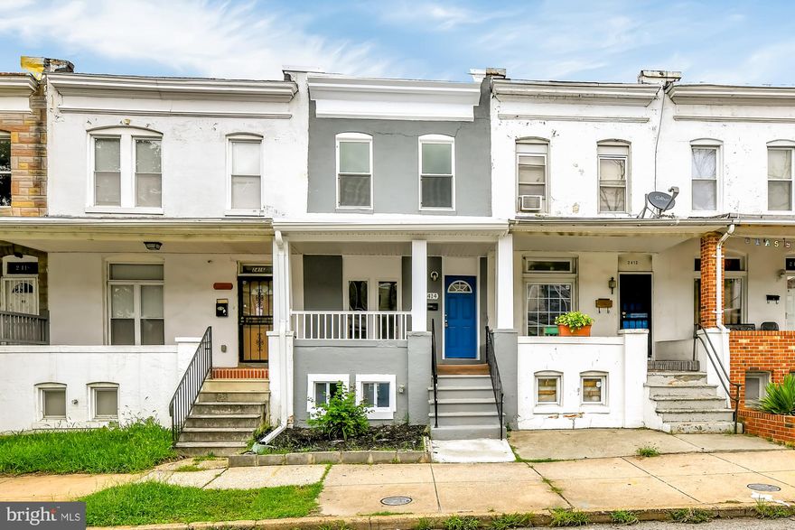 Fully renovated from top to bottom by CR of Maryland! Upgrades include new flooring and fresh paint throughout. Luxury kitchen with upgraded counter tops and brand new stainless steel appliances. 3 bedrooms, and 1 bathroom on the upper level. Call today to schedule a private showing!  Virtual tour available