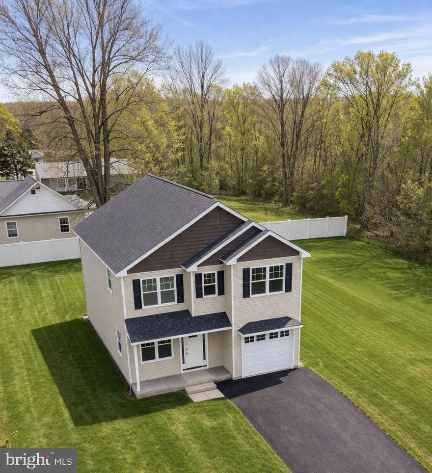 Nestled on a private, oversized lot in the heart of Feasterville, 1941 Oakford Avenue offers the perfect blend of style, comfort, and functionality. This beautifully crafted home welcomes you with a generous front porch and a level backyard complete with private deck for outdoor entertaining. The thoughtfully designed open floor plan showcases 9-foot ceilings on the main level, luxury plank flooring, and LED recessed lighting throughout. The spacious kitchen is a chef’s dream, featuring a large island with quartz countertops and builtin microwave drawer, custom 36” shaker-style cabinetry, and GE stainless steel appliances. The vaulted ceiling in the primary bedroom adds an airy touch, while the en-suite bath includes a tiled walk-in shower, dual vanity sinks, a smart mirror, and elegant porcelain tile flooring. Additional highlights include a convenient mudroom/ laundry room with inside access from the 1-car garage, and an optional privacy fence. The home also boasts a 1200 sq ft walk-out basement with 9-foot ceilings, a French drain system, and the option to finish the space to your liking. With a stormwater management system in place and a driveway offering parking for up to four cars, this property combines modern living with peace of mind an exceptional opportunity in a desirable location.
Builder reserves the right to substitute finishes and small details, if needed.