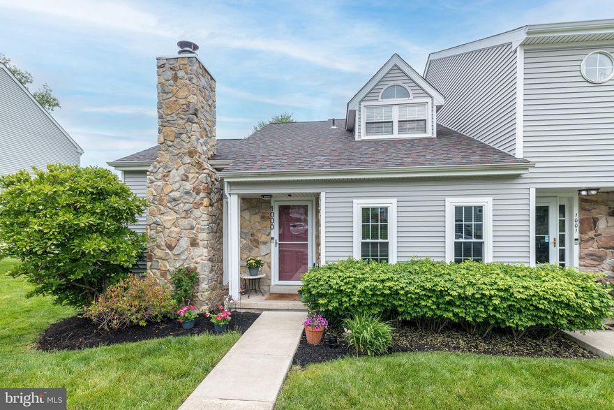 Sensational find!  Welcome to this warm and inviting, meticulously maintained, beautifully updated 3 bedroom, 2 bath end unit, cape cod in popular Stuart Creek Farms, located in Upper Dublin Township, with one of the best locations in the community backing open space.  Home features hickory, engineered hardwood floors throughout most of the first floor, smart remote thermostat, roof replaced 2022, HVAC 2020, and much more – see Cost Saving Upgrades.  Open floor plan showcases spacious, sun-filled  living room with vaulted ceiling, palladium window, Hunter Douglas silhouette shades and wood burning fireplace with custom stone wall, for those cool nights.  Dining area is conveniently located.   Updated kitchen features granite counter tops, stainless steel appliances, soft close maple cabinets and drawers and ceramic tile floors. Next, you’ll find two spacious bedrooms, with hardwood floors, and beautifully, updated full bath complete with walk-in shower with bench seat and linen closet. level.  Custom doors lead from breakfast room to spacious second bedroom, currently being used as a family room.  Third bedroom is currently being used as an office.  For your entertaining and personal enjoyment, breakfast room, leads outdoors to oversized Trex with Texture non-slip deck and lower level paver patio.  Large storage shed can handle lots of your outdoor items; bikes, chairs, umbrellas, etc.  Move on upstairs to find your large primary bedroom en-suite with two closets, extra storage and amazing updated full bath with radiant heated floor, heated towel rack, jet shower, high end Jacuzzi and air bubble tub with tv mounted over tub.  Downstairs is a huge basement, with egress, is just waiting for you to finish and add your personal touch.
Great location is another plus of this wonderful home, centrally located within close proximity to great shopping, restaurants in Ambler, major roads and train.   Award winning Upper Dublin schools!  Don’t wait to make this special home your own!