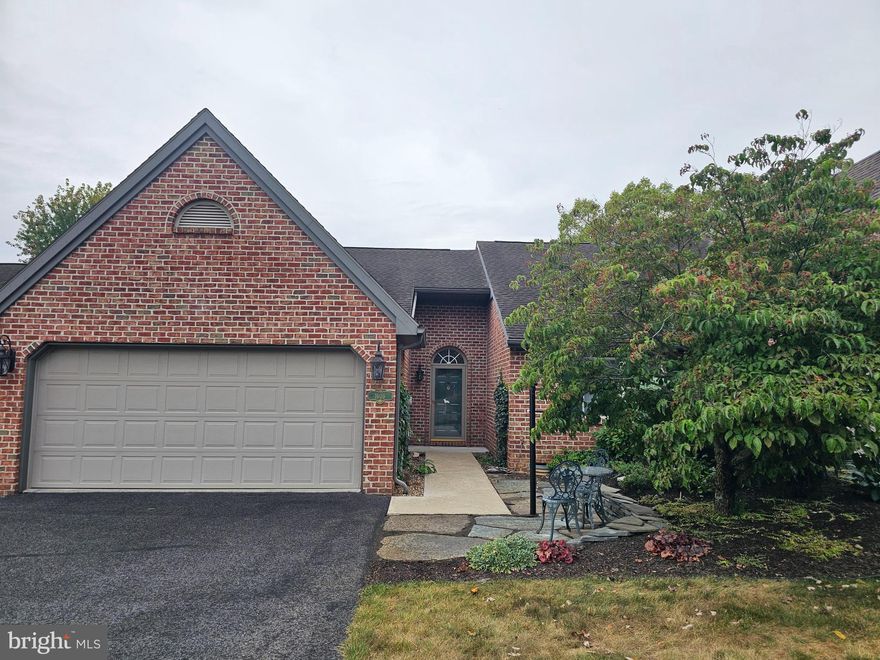 Great location near Falling Spring! Main Floor duplex living with 2 bedrooms and 2 baths. Desirable quiet neighborhood but close to shopping and I-81.  Low HOA includes lawn care and snow removal.  An addition was added in 2018 that is a beautiful all season room or would make a great office. Master bathroom remodel in 2023. New flooring was installed in most of the house in 2023 also. All appliances convey and ceiling fans throughout the home. Immediate possession available. Make this home yours today!