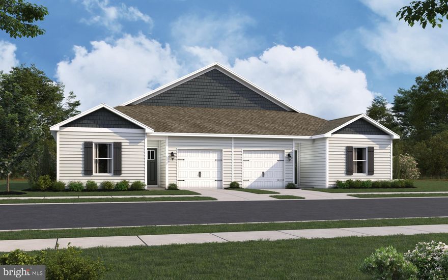 Currently under construction is a new twin villa home in the Eden Hill community at 117 Red Haven Way in Dover, DE. The Sullivan, a 1,219 square foot open concept single-story twin villa, offers three bedrooms, two bathrooms, and a front-entry one-car garage and driveway. 

Just off the foyer, two spacious guest bedrooms and a shared full bathroom offer comfort and privacy for family or visitors.

The open-concept kitchen boasts stainless steel appliances, modern cabinetry, and granite countertops. Across from the kitchen, a tucked-away hallway leads to the pantry, a convenient coat closet, and the laundry room, keeping everyday essentials neatly organized.

The kitchen flows seamlessly into the dining area and great room, creating a bright, welcoming space ideal for gatherings or relaxing evenings. Set quietly at the back of the home, the large main bedroom serves as a peaceful retreat with a private bath, single vanity, walk-in shower, and an impressive walk-in closet.

This home includes white blinds and an innovative Smart Home® package will give you complete peace of mind.

Pictures, artist renderings, photographs, colors, features, and sizes are for illustration purposes only and will vary from the homes as built. Image representative of plan only and may vary as built. Images are of model home and include custom design features that may not be available in other homes. Furnishings and decorative items not included with home purchase.