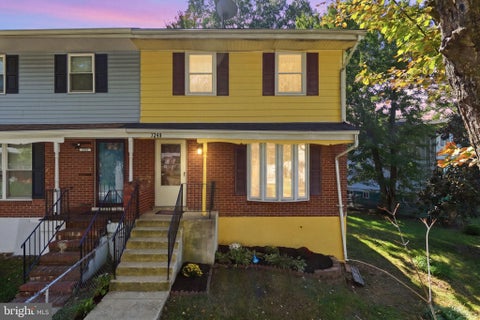 Townhouse For Sale - 7249 Hylton Street<br/> Prince Georges County, CAPITOL HEIGHTS, MD 20743
