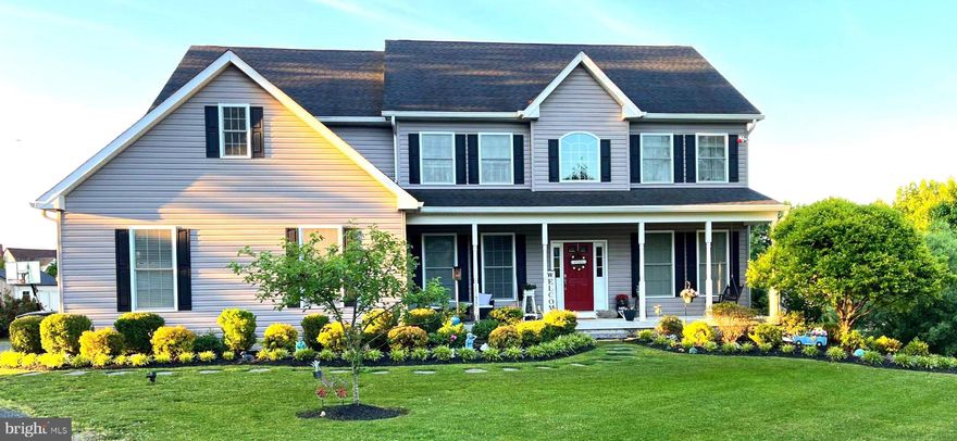 Coming Soon! Its Gorgeous!!

Custom Built in 2014, This Stunning Colonial Perfectly Situated on a .54 Acre Tree Lined Lot features 4,400+ Finished Sq Ft with Updates Throughout! Welcome home to this beautiful custom built Colonial offering over 4,400 finished square feet (1,000 of unfinished storage) of stylish, comfortable living on a serene, tree-lined homesite. From the moment you step inside, you’ll love the hardwood floors, open layout, and natural light throughout. The main level features a private office with French doors, formal dining room, accessible half bath and a spacious living area with a cozy gas stone fireplace. The gourmet kitchen is a standout with granite countertops, oversized island, stainless steel appliances, double wall oven, soft-close cabinetry, large windows, TWO pantries, and a bright breakfast area. Step outside to your Trex deck with bar top—perfect for entertaining—overlooking a peaceful, private backyard.
Upstairs, the expansive primary suite impresses with vaulted ceilings, TWO walk-in closets (including bonus room over garage), and a spa-like en suite with soaking tub, separate shower, and vanity. Three additional generously sized bedrooms provide ample space—two connected by a Jack-and-Jill bathroom with double sinks, and one featuring its own private en suite. A convenient upper-level laundry room adds everyday ease. The partially finished lower level is designed for both relaxation and entertainment, offering a spacious recreation room with direct walk-out access to the backyard. The unfinished area provides excellent potential for a home gym, additional storage, and includes a bathroom rough-in for future expansion. Recent updates include: fresh paint, new carpet (upper & basement), stovetop, washer/dryer, dishwasher, smart garage door motors & keypad, hot water heater, and Lennox smart thermostat.
Bonus: 2-car garage with 10 ft ceilings and tons of storage space.
This one checks ALL the boxes—space, updates, privacy, and location! Close to Maple Lawn with easy access to 29 and 95.