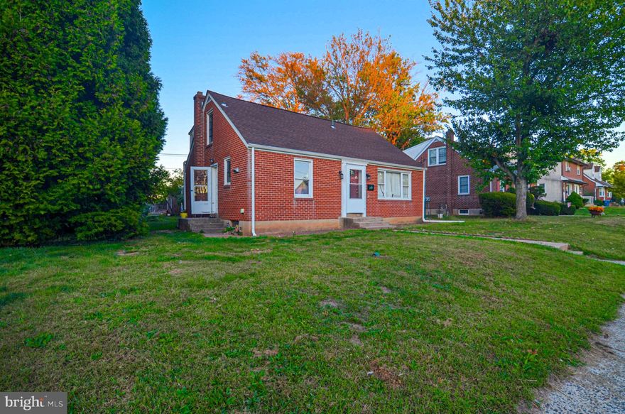 This charming brick Cape Cod is ready for its new owner! Located in the heart of Lansdale, this home offers a wonderful blend of classic character and modern updates throughout. Step inside to a bright and spacious living room with large front and side windows that fill the space with natural light. The fully renovated eat-in kitchen features granite countertops, ceramic tile flooring, brand new appliances including a new refrigerator and convenient access to the side yard and basement. The main level also includes two comfortable bedrooms and a beautifully updated full bath with a new tub surround and vanity. Upstairs, you’ll find two additional bedrooms, another newly renovated full bath, and plenty of attic storage. The full basement, which was previously finished, includes a half bath and Bilco doors leading to the backyard offering excellent potential for future expansion or additional living space. Outside, enjoy a newer pole barn garage with full electric service, a second floor for extra storage, and endless possibilities for a workshop or hobby space. Additional updates include newer windows and modern finishes throughout. This move-in-ready home offers comfort, convenience, and highly desirable Lansdale location!