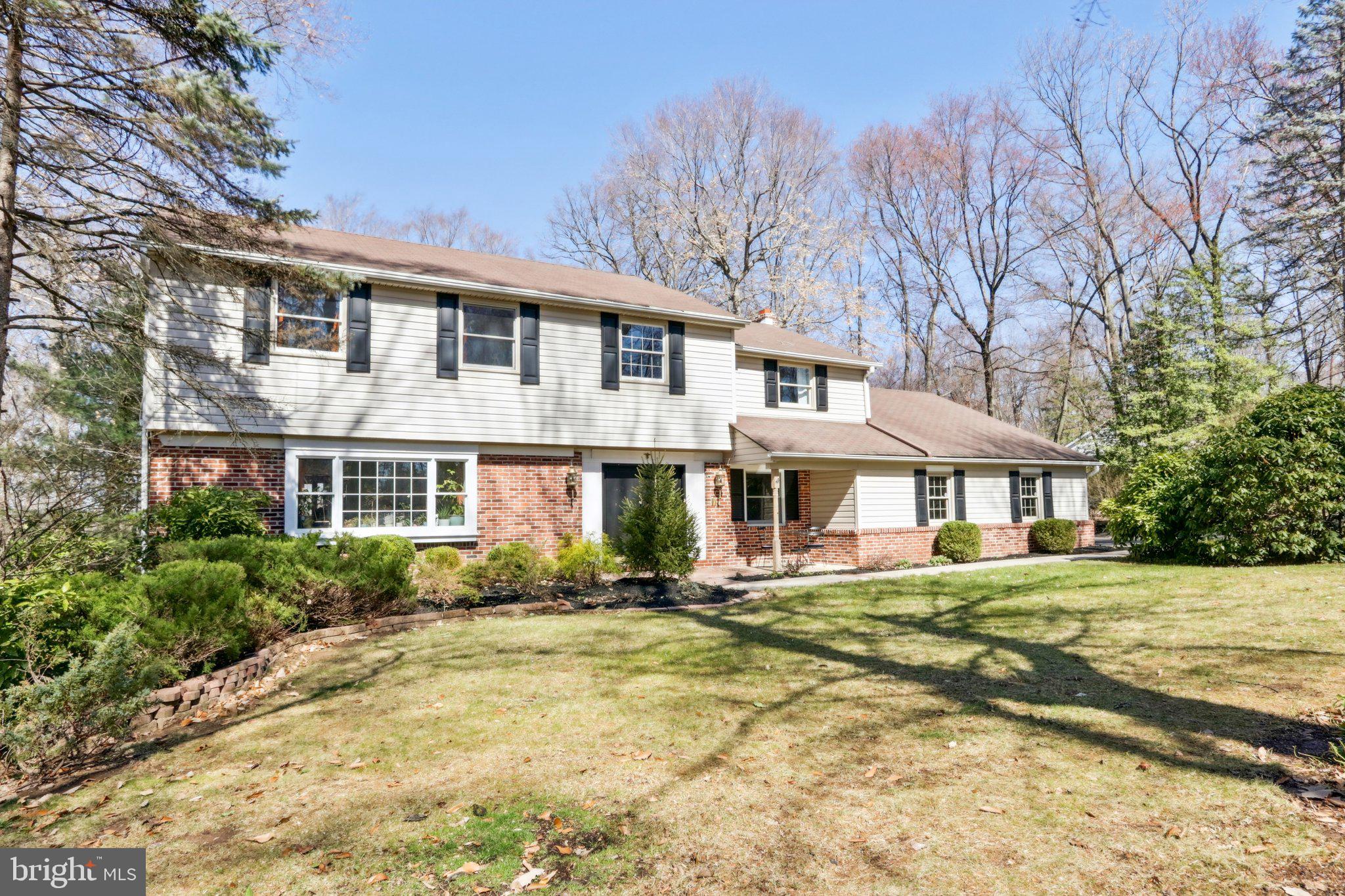 Welcome to 2305 Huntingdon Road, a beautiful colonial home in the highly sought-after Huntingdon Valley and Upper Moreland school district. This property offers 4 bedrooms, 2 full bathrooms, and 1 half bath, combining spacious living with modern updates and classic charm.
As you step inside, you’re greeted by a two story foyer featuring a stunning spiral staircase that makes a bold first impression while the hardwood flooring extends throughout almost all of the first and second floors. The family room is filled with natural light, creating a warm and inviting atmosphere that flows effortlessly into the rest of the home. The upgraded kitchen is perfect for both everyday living and entertaining, with modern, stainless steel appliances, white shaker cabinetry, Taj Mahal quartzite counters, and a view of the tranquil backyard oasis. Right off the kitchen, you'll find a formal dining room ideal for formal meals or hosting guests. For those who enjoy a cozy space to unwind, the great room with expansive brick fireplace is the perfect spot to end your day. This level is completed with a bonus room previously used as an office, a powder room, and mudroom with laundry area that exits to the 2 car attached garage. Upstairs, the home features a spacious primary suite with a luxurious ensuite bathroom, 3 more bedrooms with ample closet space, and shared updated hall bathroom with dual vanities. The finished lower level offers an additional 900+ square feet of flex and living space to be enjoyed as you so choose.
Outside, the private backyard is a true highlight and oasis! The 48ft x 24ft in-ground pool surrounded by mature trees and lush landscaping was recently renovated in 2023 with new plaster, tiling and coping- perfect for the upcoming summer months. While multiple patios, a hot tub and the sprawling lawn offer additional space for entertaining, relaxing and just enjoying this peaceful setting.
Located in the highly-rated Upper Moreland School District, this home offers both privacy and easy access to major highways, shopping, and close to Pennypack Ecological Restoration Trust offering miles of hiking and biking trails in a picturesque setting. Whether you’re looking for a place to entertain, relax, or grow into, 2305 Huntingdon Rd is the perfect choice!