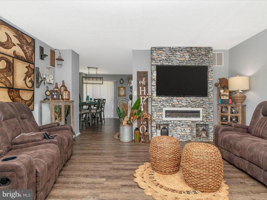 Welcome to this well maintained Townhome, located in desirable Aspen Park. This home features 3 Beds and 1.5 Baths, luxury vinyl planks throughout the main and second floor and carpet on the lower level. All bedrooms are located on the second floor along with the full bathroom and, on the lower level, you will find the half bath and laundry room along with a family room with direct access to the patio and the backyard. On the main level, you will find a large open living room area, a spacious kitchen with pantry and the dining room off of a kitchen that connects to a nice sized deck perfect for entertaining or to spend some time outside. This home is just a short commute to Baltimore, Annapolis, Ft. Meade and DC and major highways.