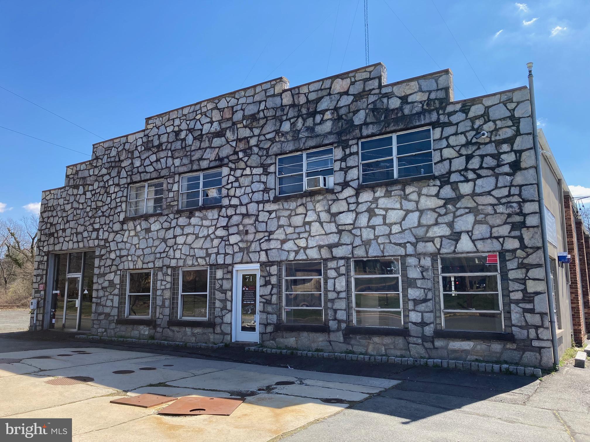 This 1.81 acre site located in the thriving downtown of Hopewell Borough with 330 foot of frontage on Town’s main thoroughfare, designated as redevelopment site within the Town’s Redevelopment Plan makes this an ideal opportunity for development. The former/existing garage structure has the approvals to be expanded and renovated with the balance of the site zoned Business-Residential is ready to be transformed.
